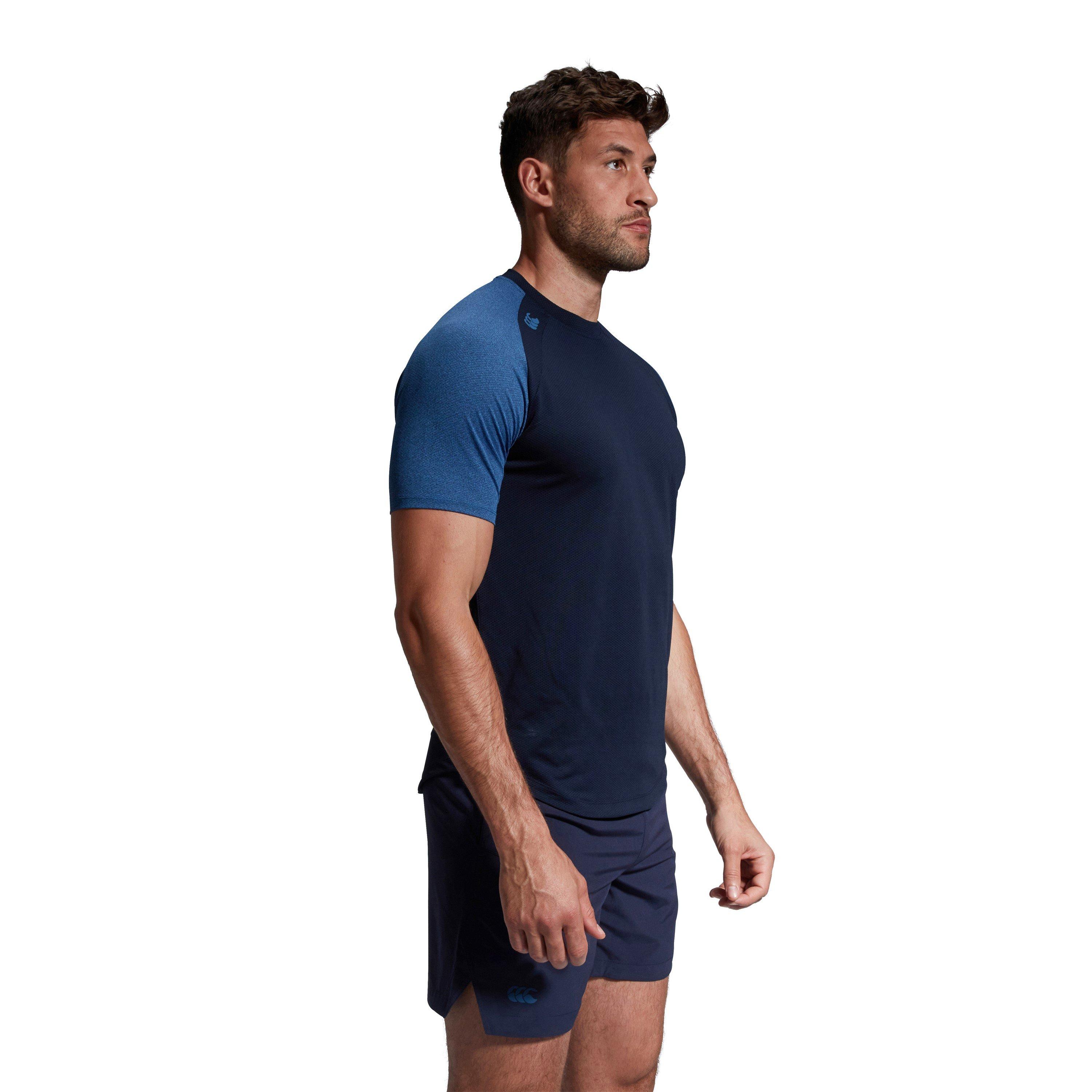 Navy/Marl - Canterbury - Men's Elite Training Short-Sleeve Performance T-Shirt - 6