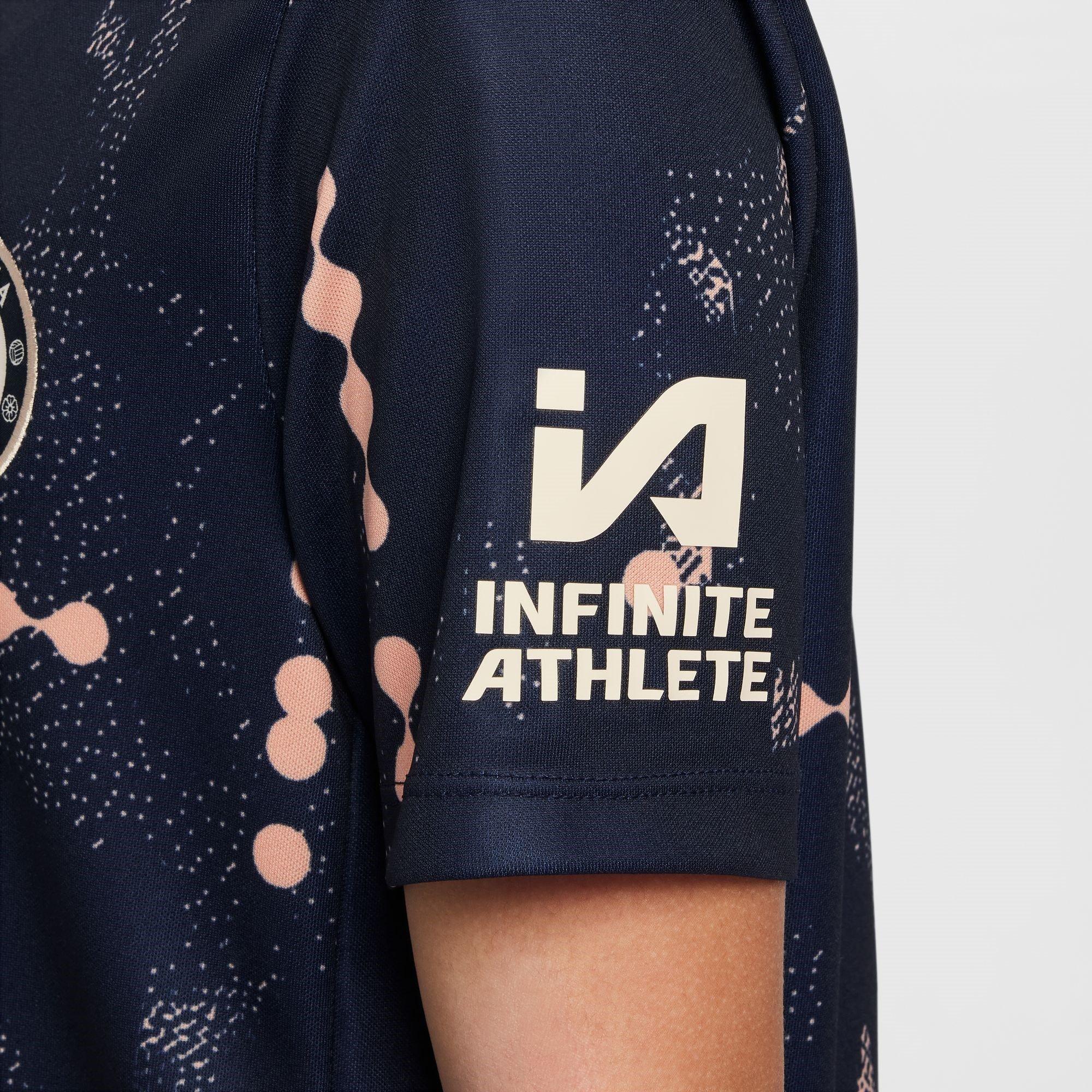 Obsidian/Guava - Nike - Chelsea Pre Match Shirt 2024 2025 Juniors - 6