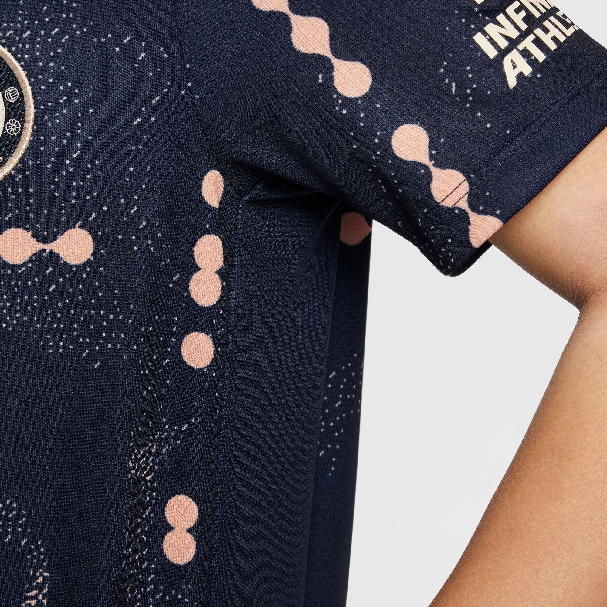 Obsidian/Guava - Nike - Chelsea Pre Match Shirt 2024 2025 Juniors - 7