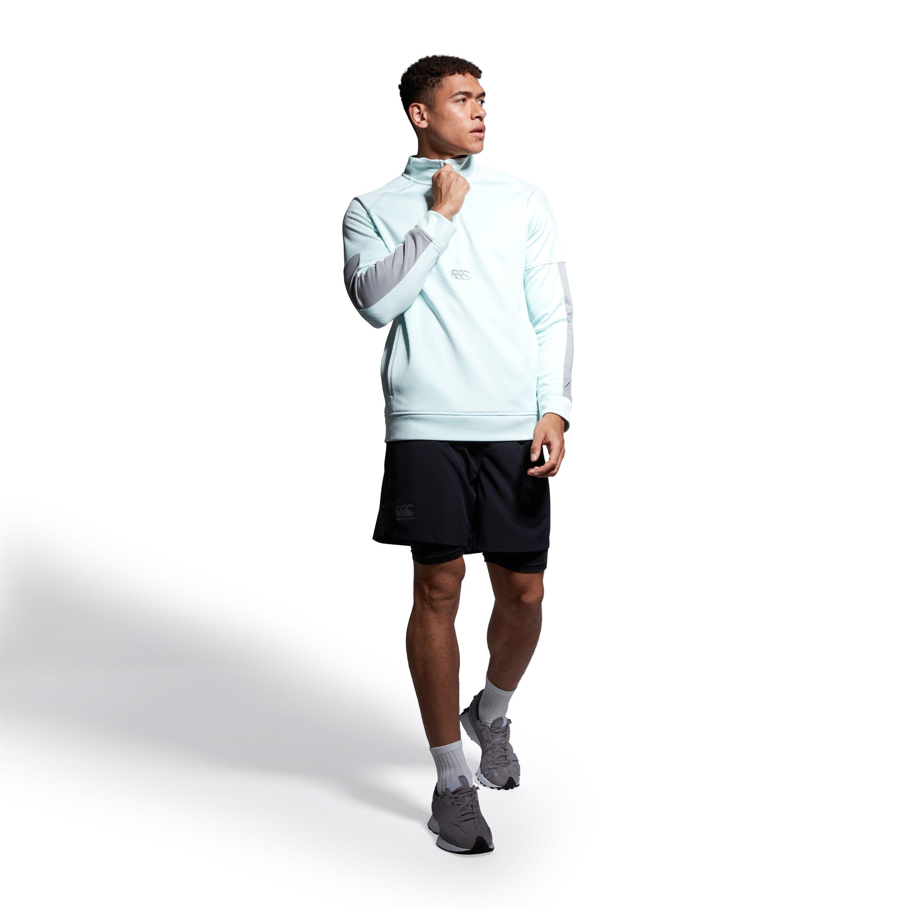 Skylight / Grey - Canterbury - 1/4 Zip Thermal Fleece Mens - 6