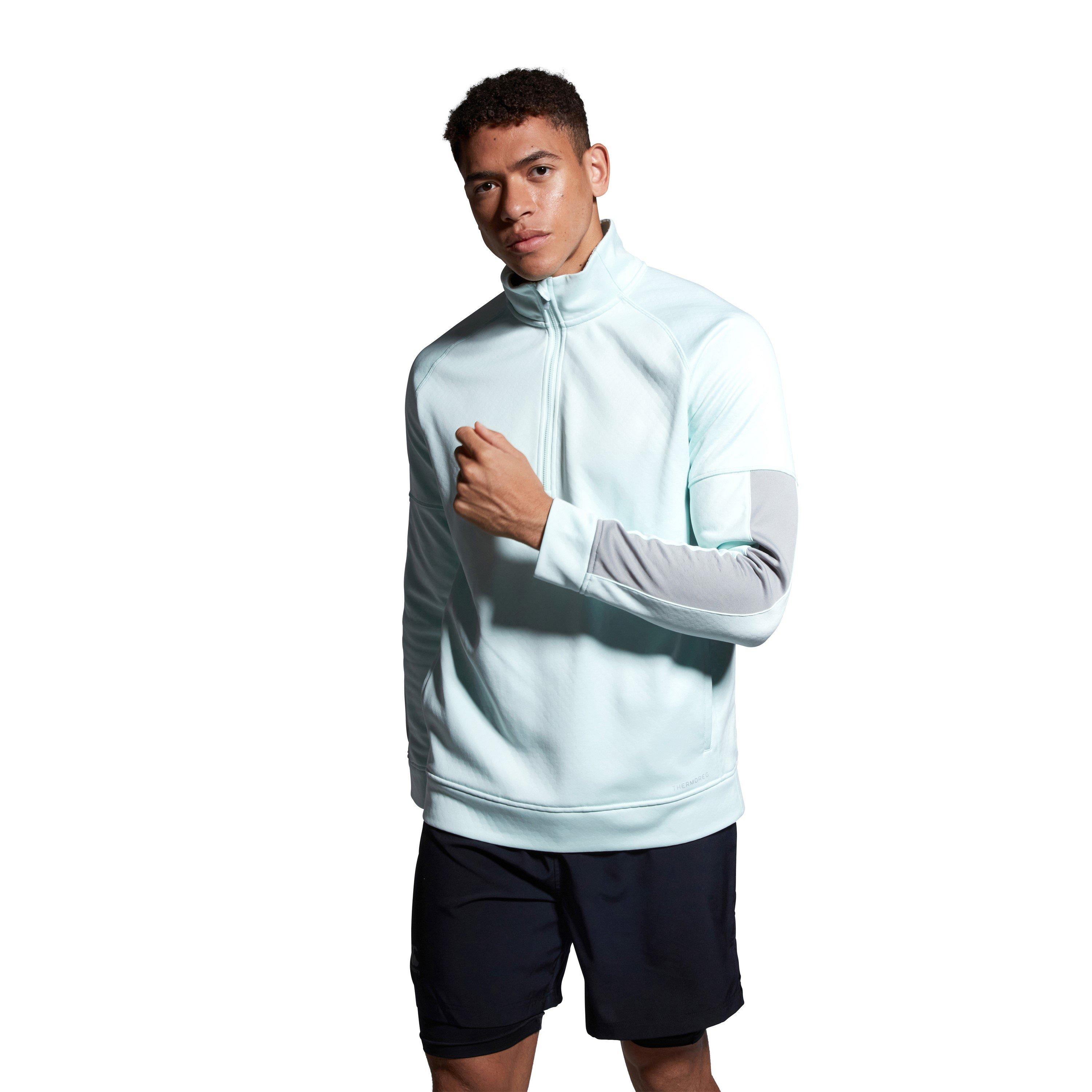 Skylight / Grey - Canterbury - 1/4 Zip Thermal Fleece Mens - 7