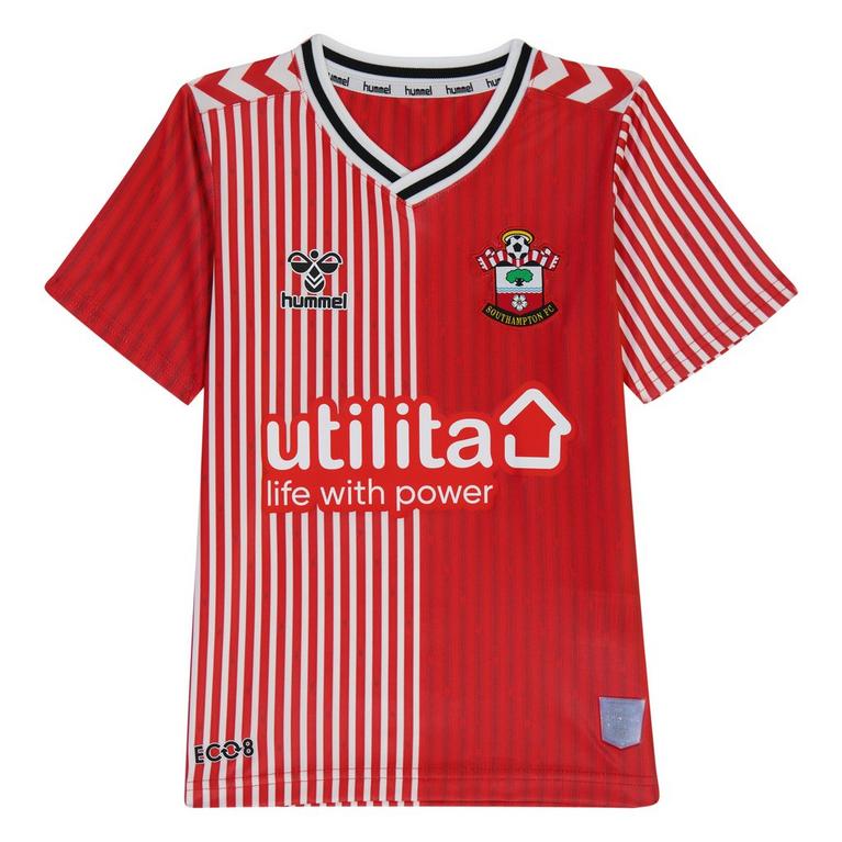 Rouge/Blanc - Hummel - Southampton FC Home Shirt 2023 2024 Junior - 1