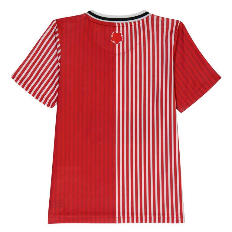 Rouge/Blanc - Hummel - ermanno scervino black shirt - 4