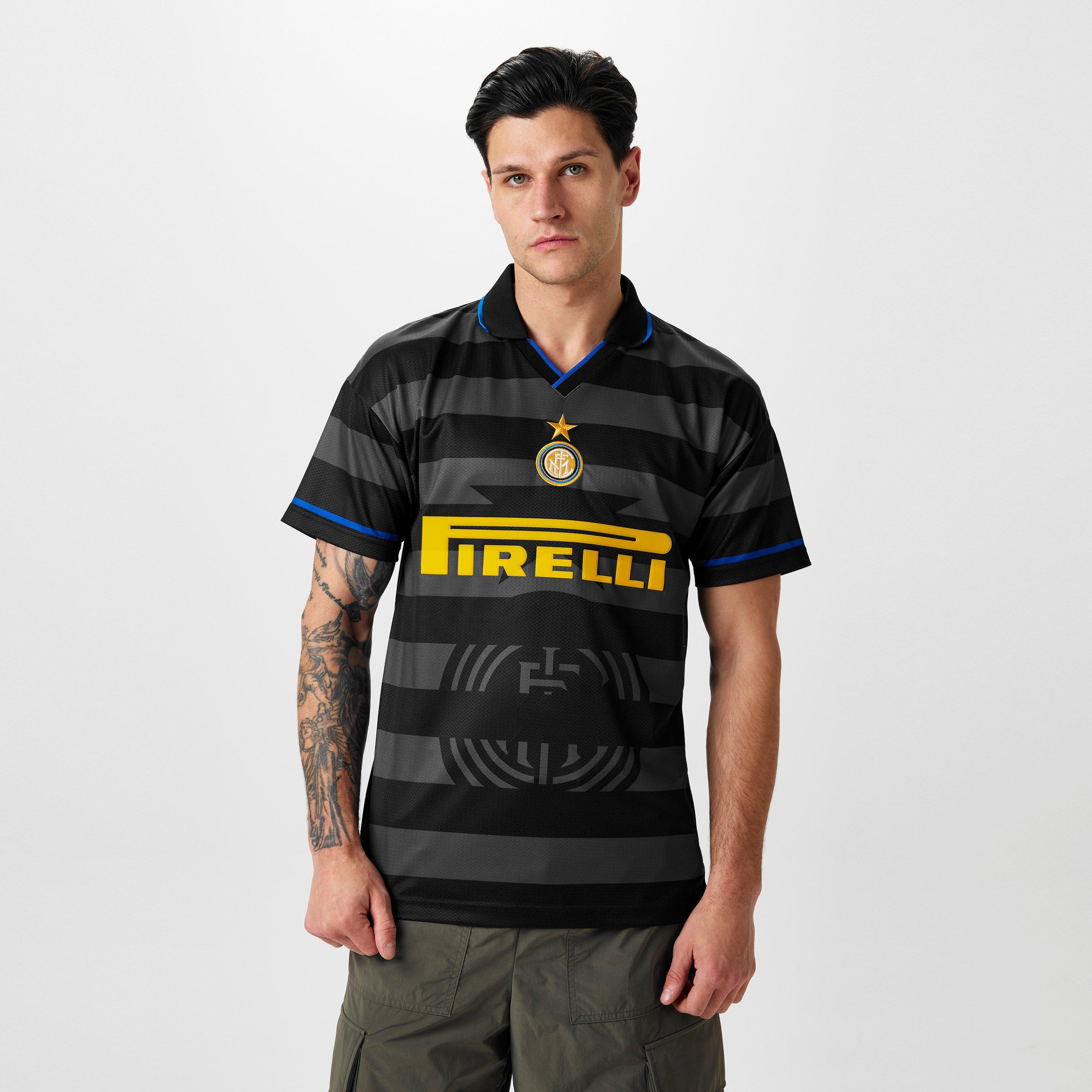 Preto - Score Draw - ScoreDraw Internazionale UEFA Cup Final Shirt 1998 Mens - 3