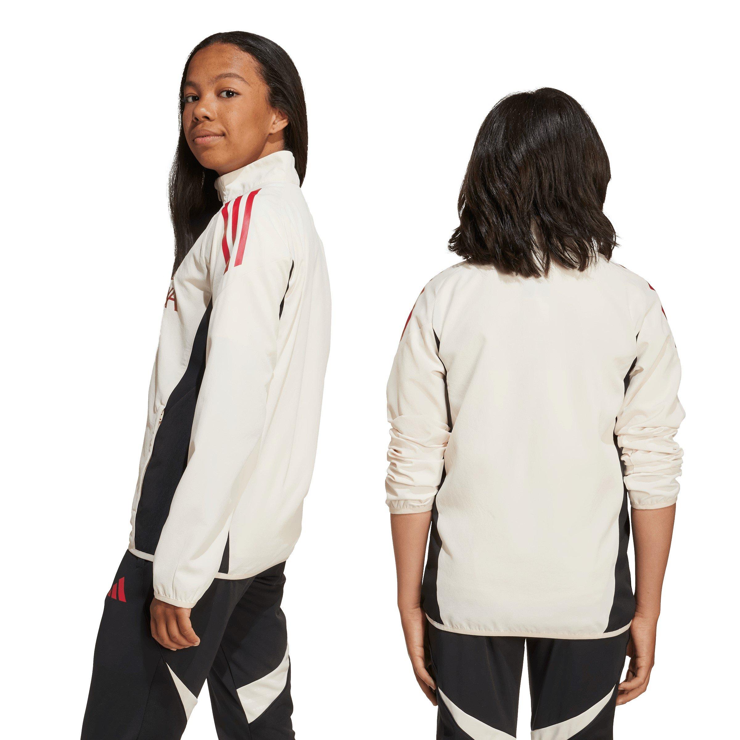 Branco - adidas - Liverpool Pre Match Jacket 2025 2026 Juniors - 3