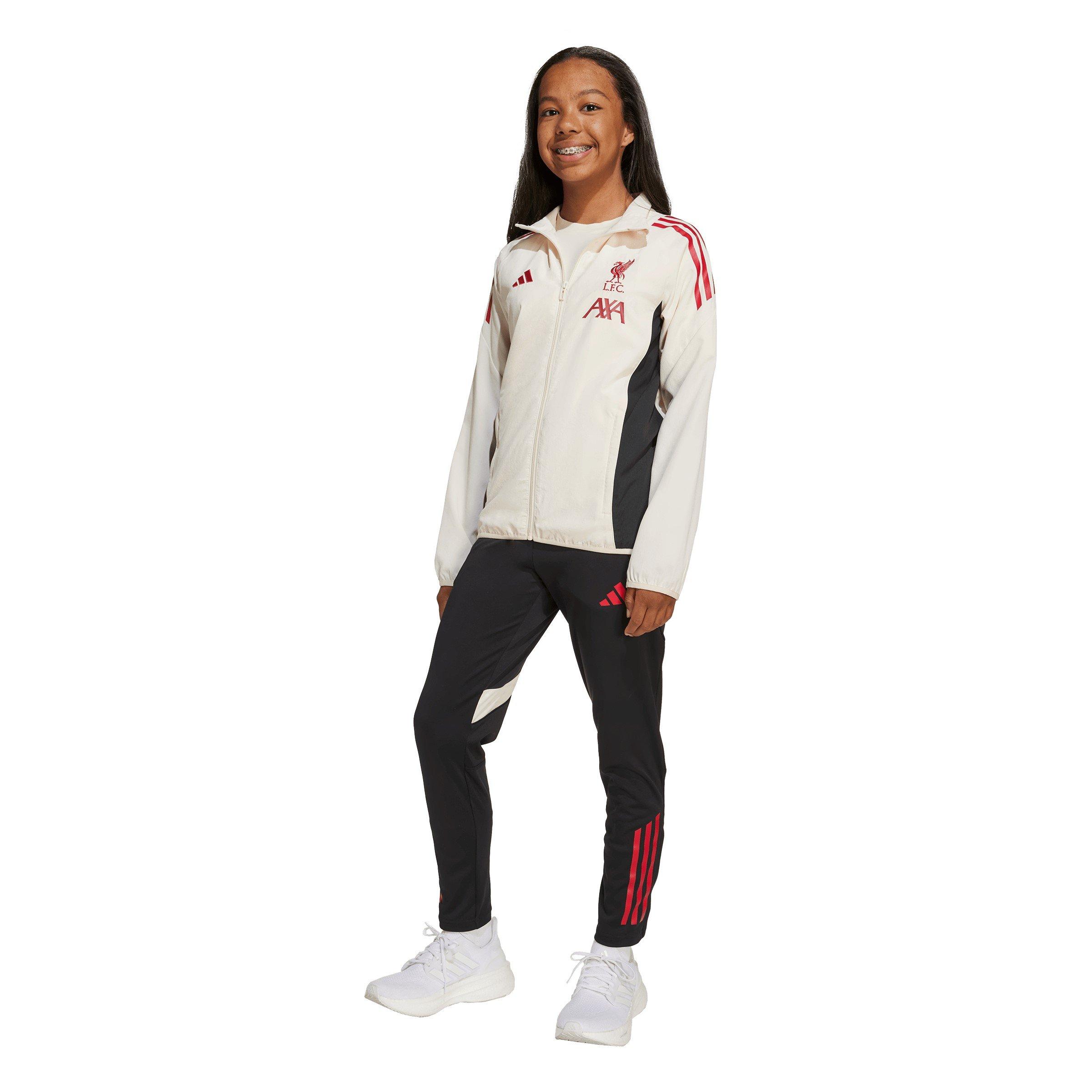 Branco - adidas - Liverpool Pre Match Jacket 2025 2026 Juniors - 7