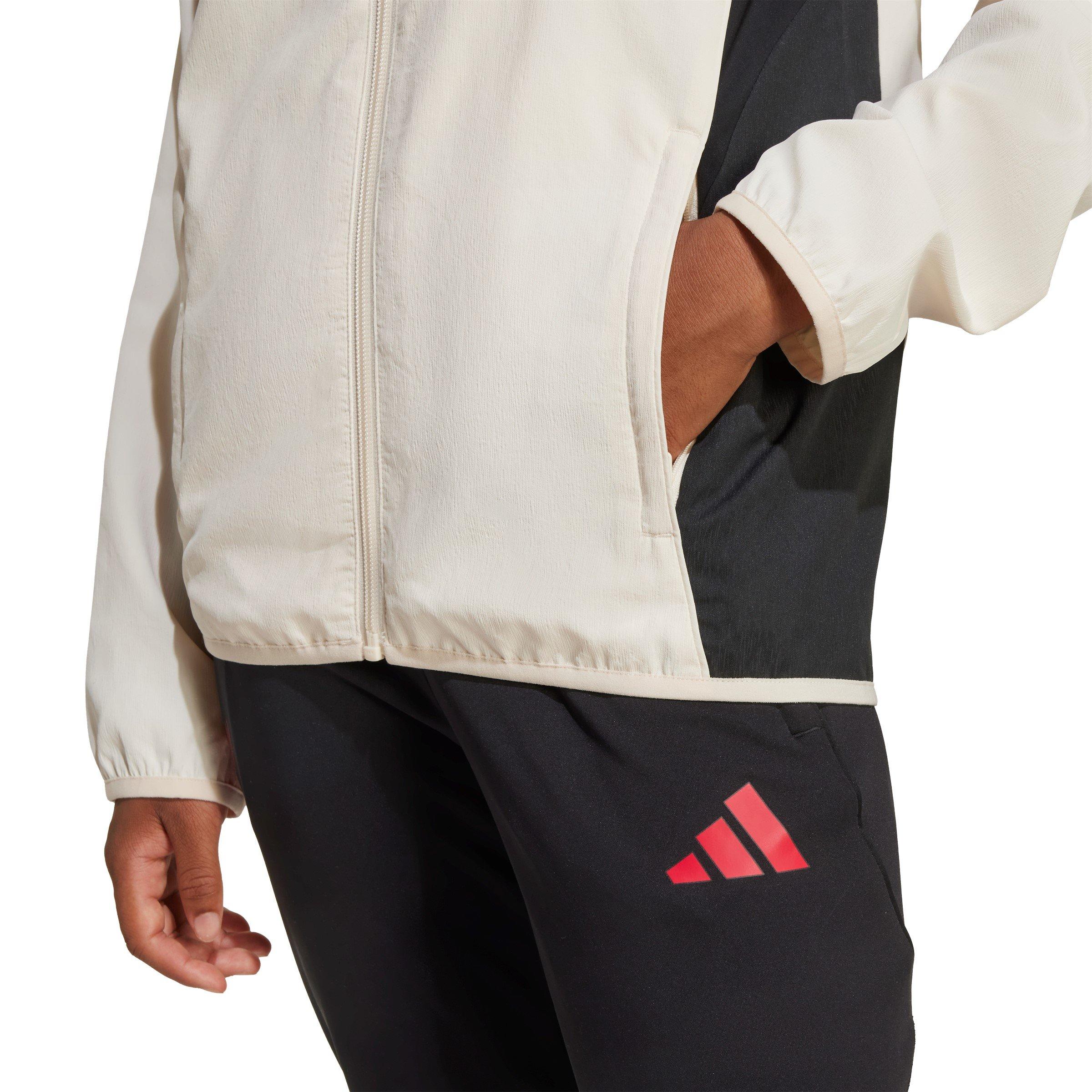 Branco - adidas - Liverpool Pre Match Jacket 2025 2026 Juniors - 8