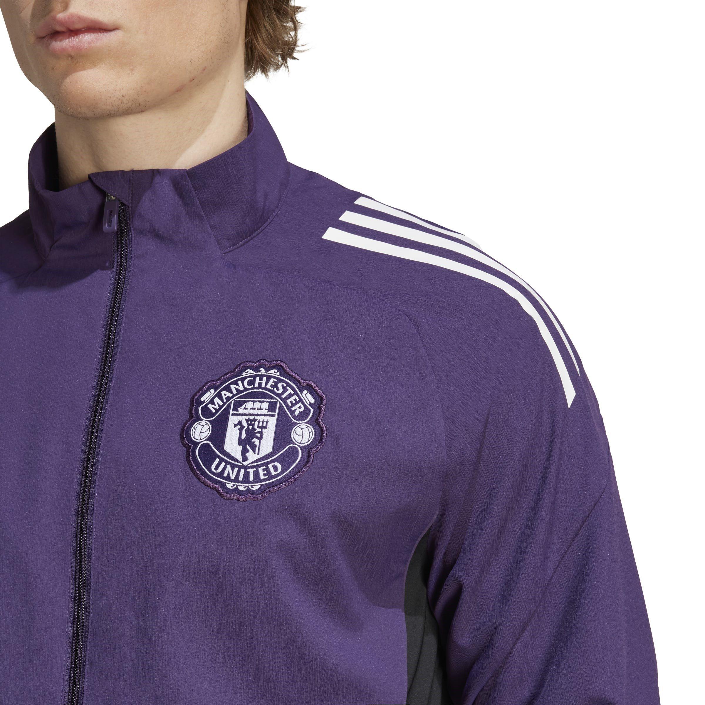 Red - adidas - Manchester United Presentation Jacket 2025 2026 Mens - 5