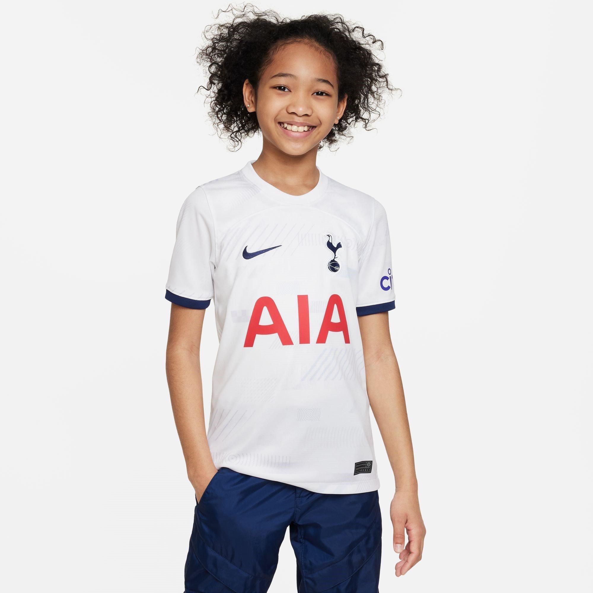 Blanc/Bleu - Nike - Tottenham Hotspur Home Proxy Shirt 2023 2024 Juniors - 3