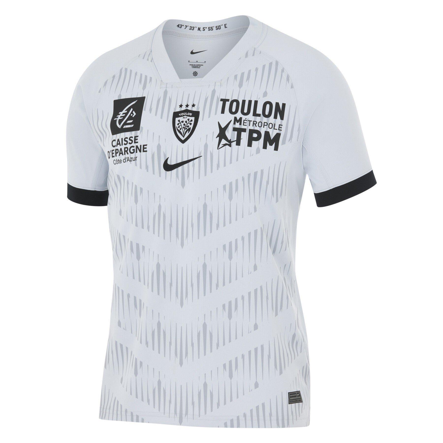 Plat/Gry/Blk - Nike - RC Toulon Away Stadium Shirt 2025 2026 Mens - 1