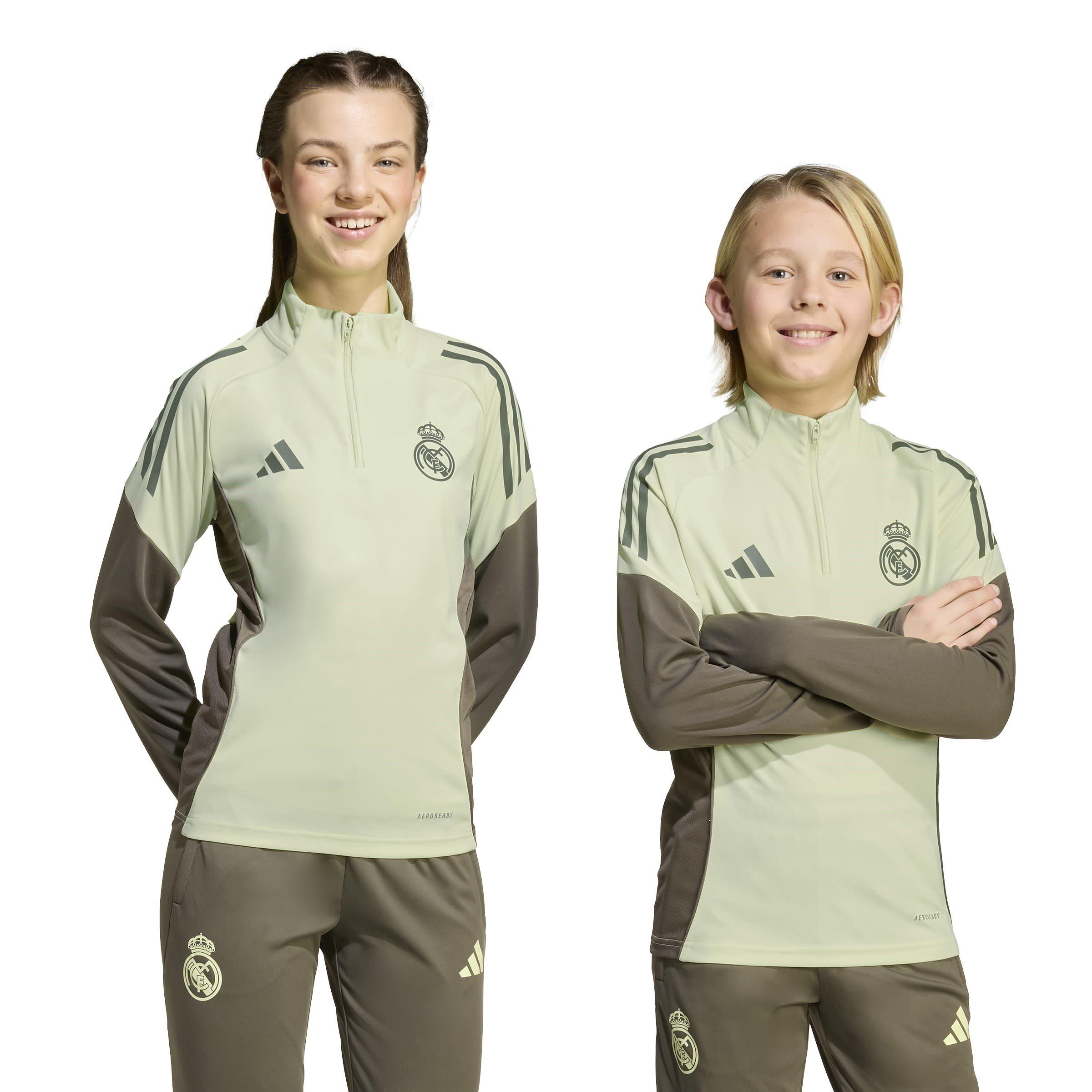 Green - adidas - Real Madrid Training Top 2025 2026 Juniors - 2