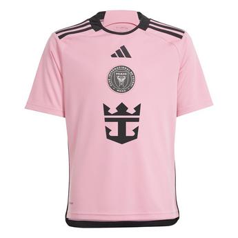 adidas Inter Miami CF Home Shirt 2024 2025 Juniors