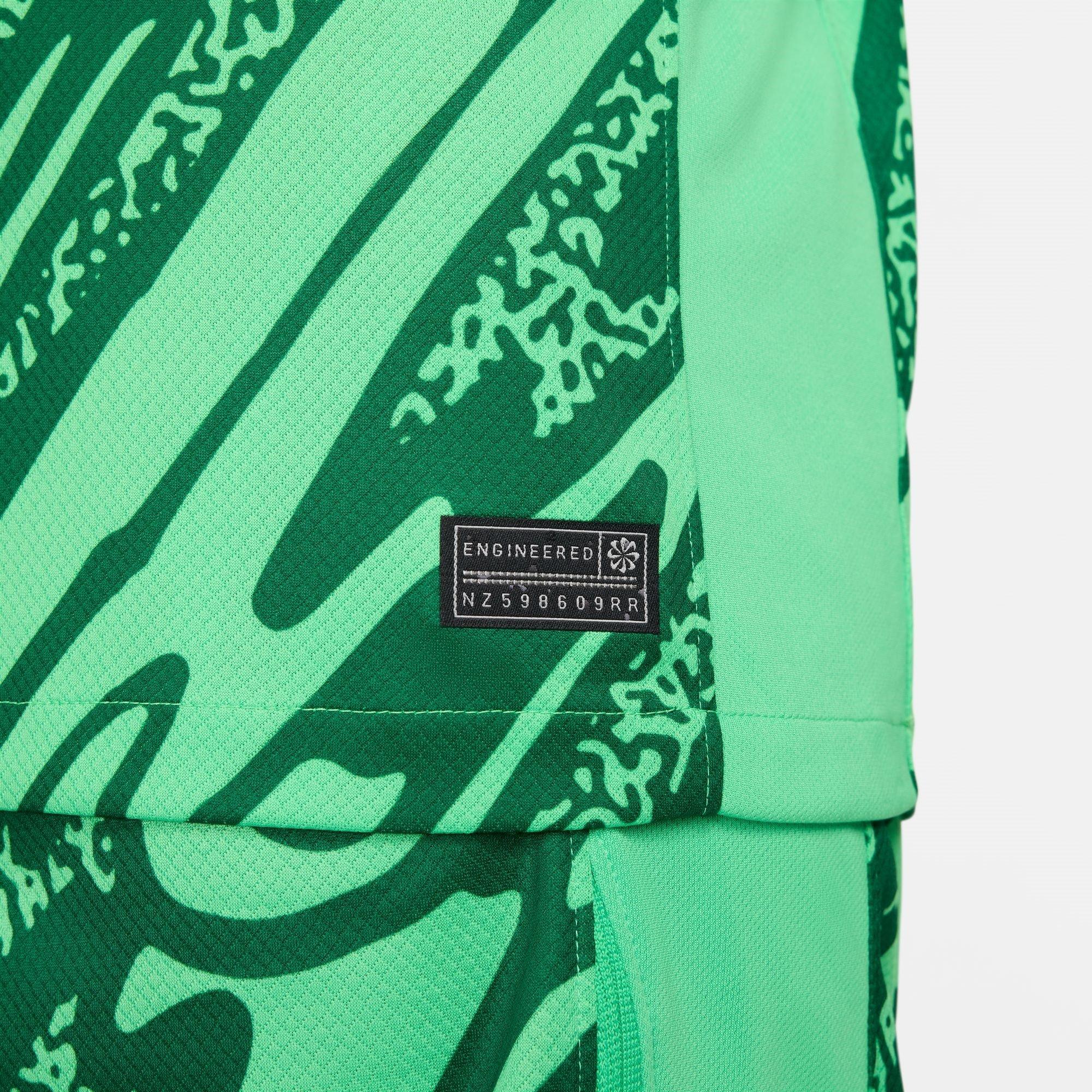 Green - Nike - Barcelona Home Goalkeeper Shirt 2024 2025 Adults - 6