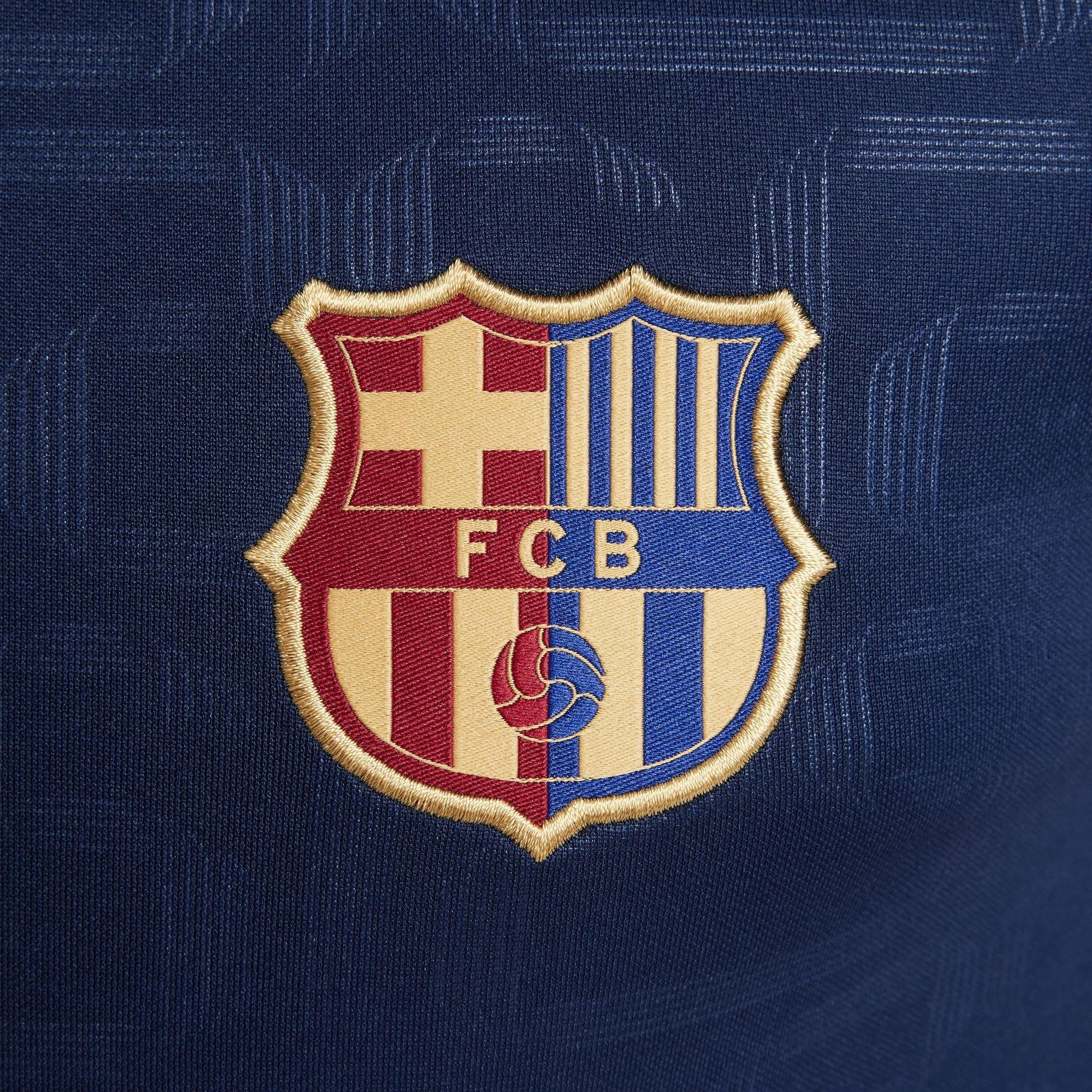 Bleu - Nike - Barcelona Academy Pro Home Pre Match Shirt 2024 2025 Juniors - 4