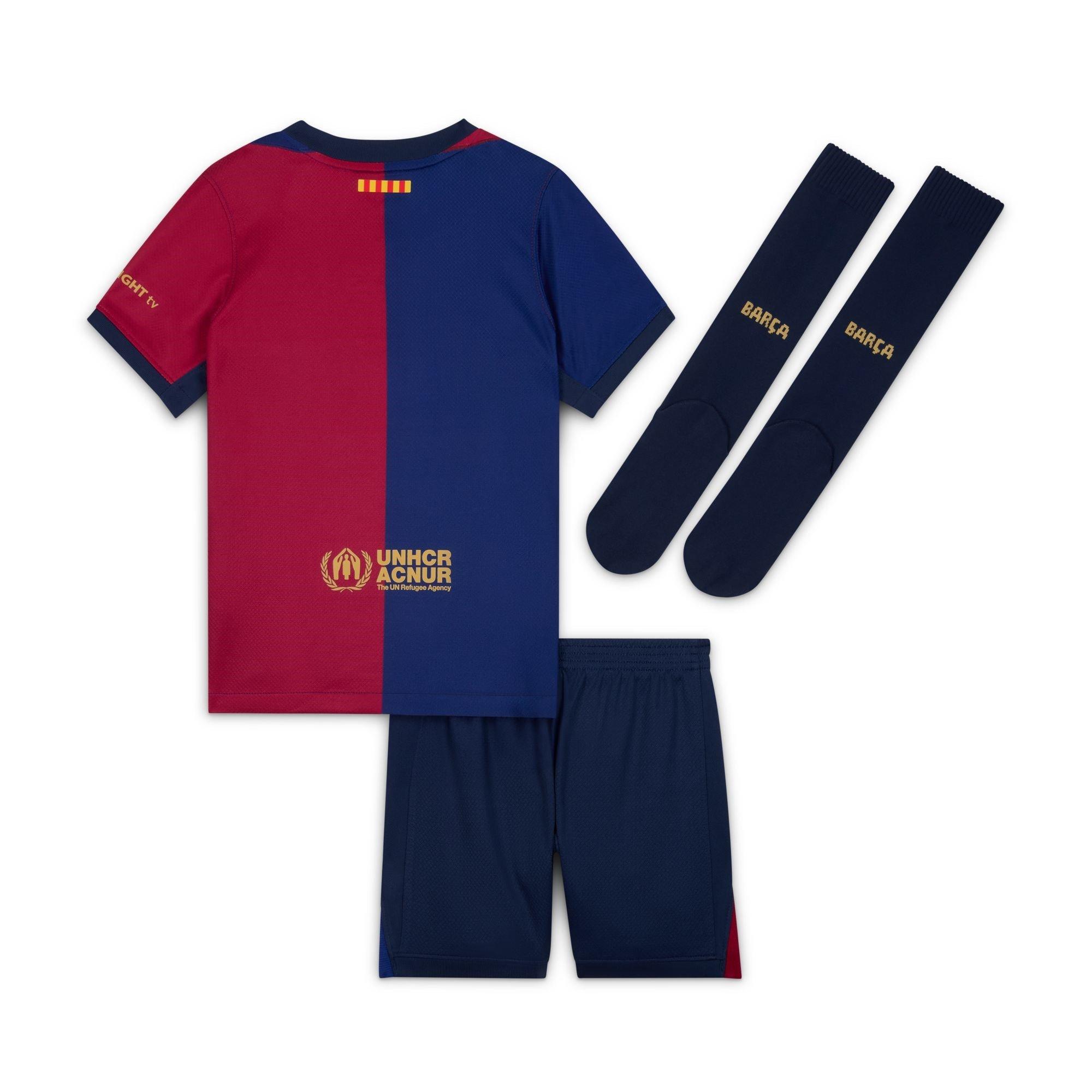 Plava - Nike - Barcelona Home Minikit 2024 2025 Infants - 2