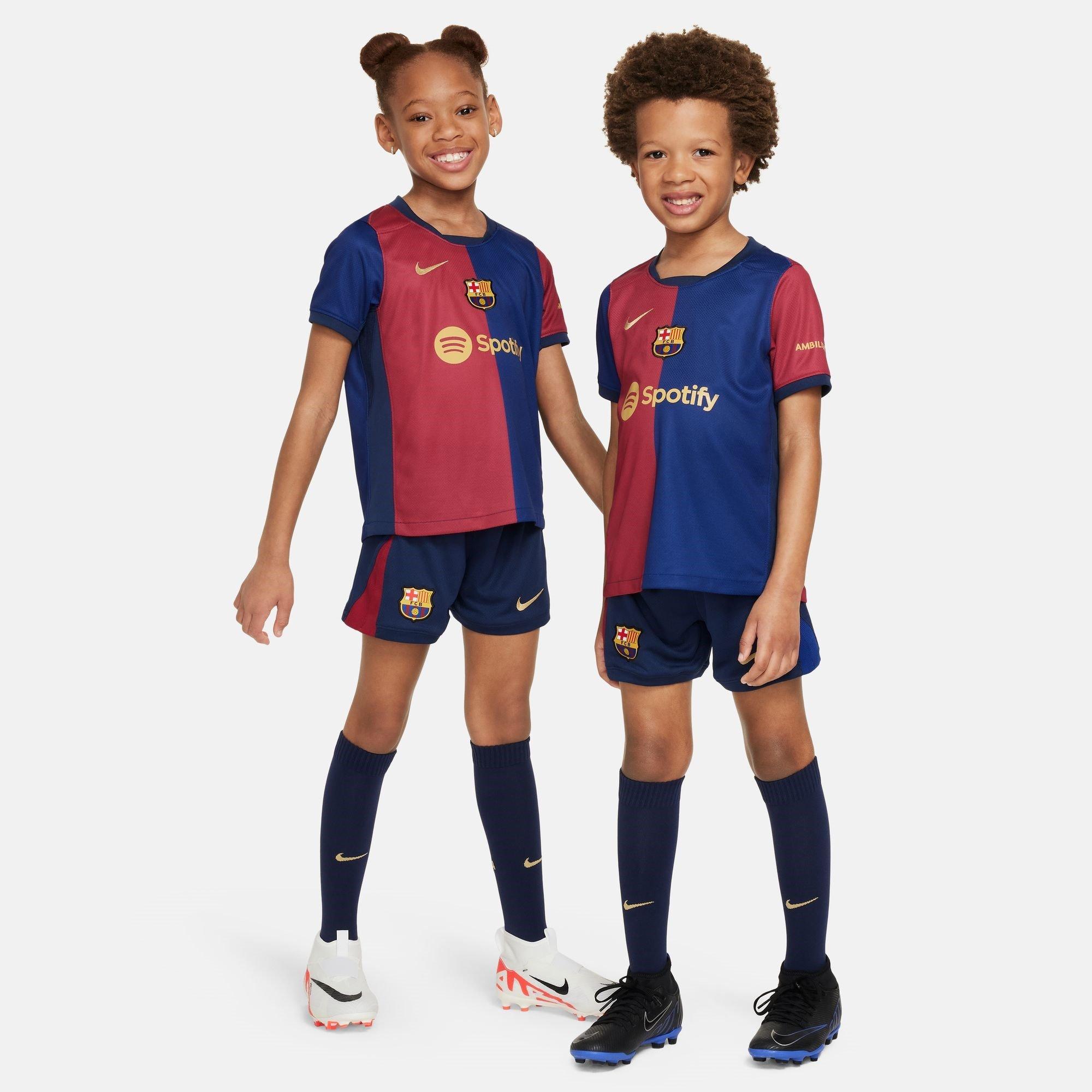 Plava - Nike - Barcelona Home Minikit 2024 2025 Infants - 7