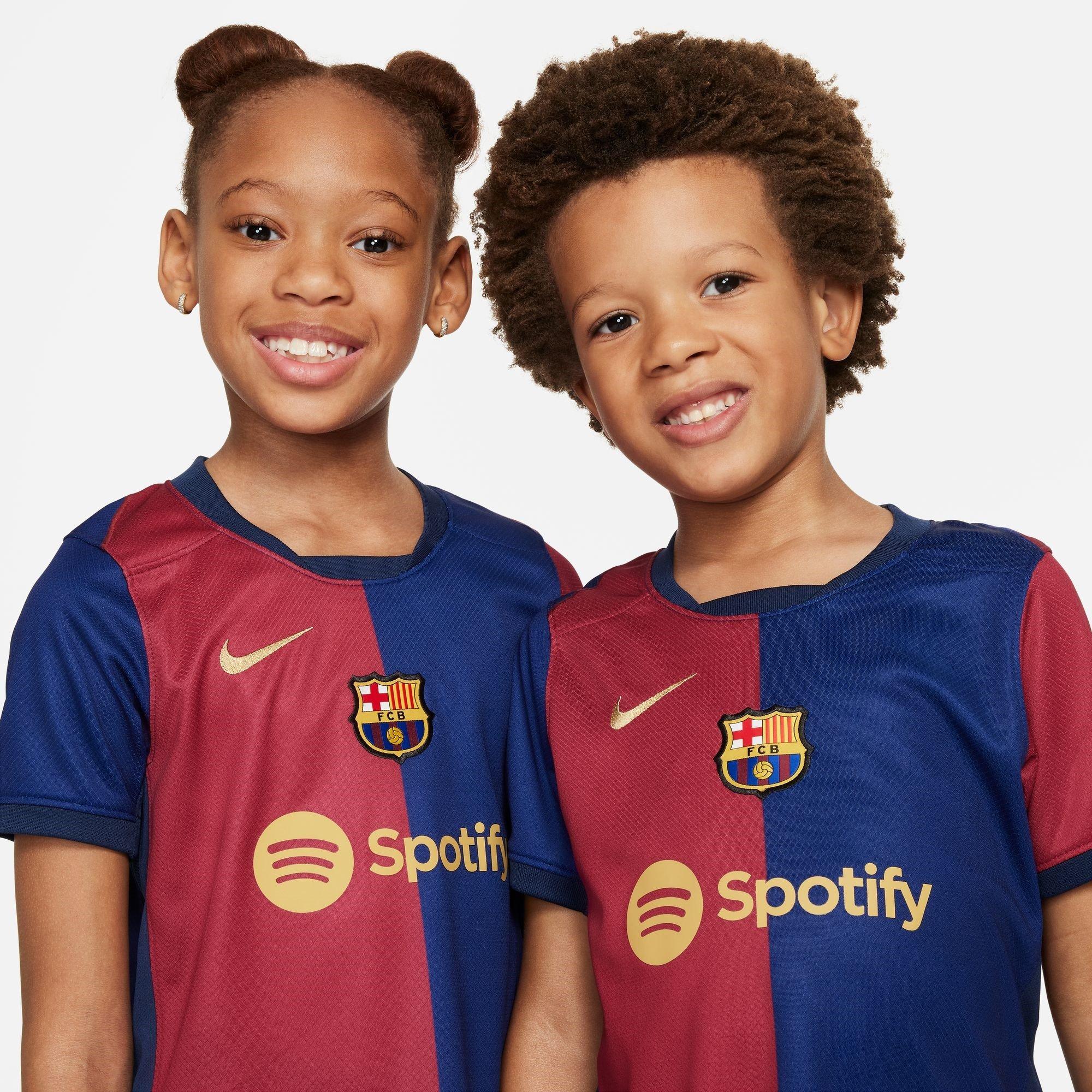 Plava - Nike - Barcelona Home Minikit 2024 2025 Infants - 8