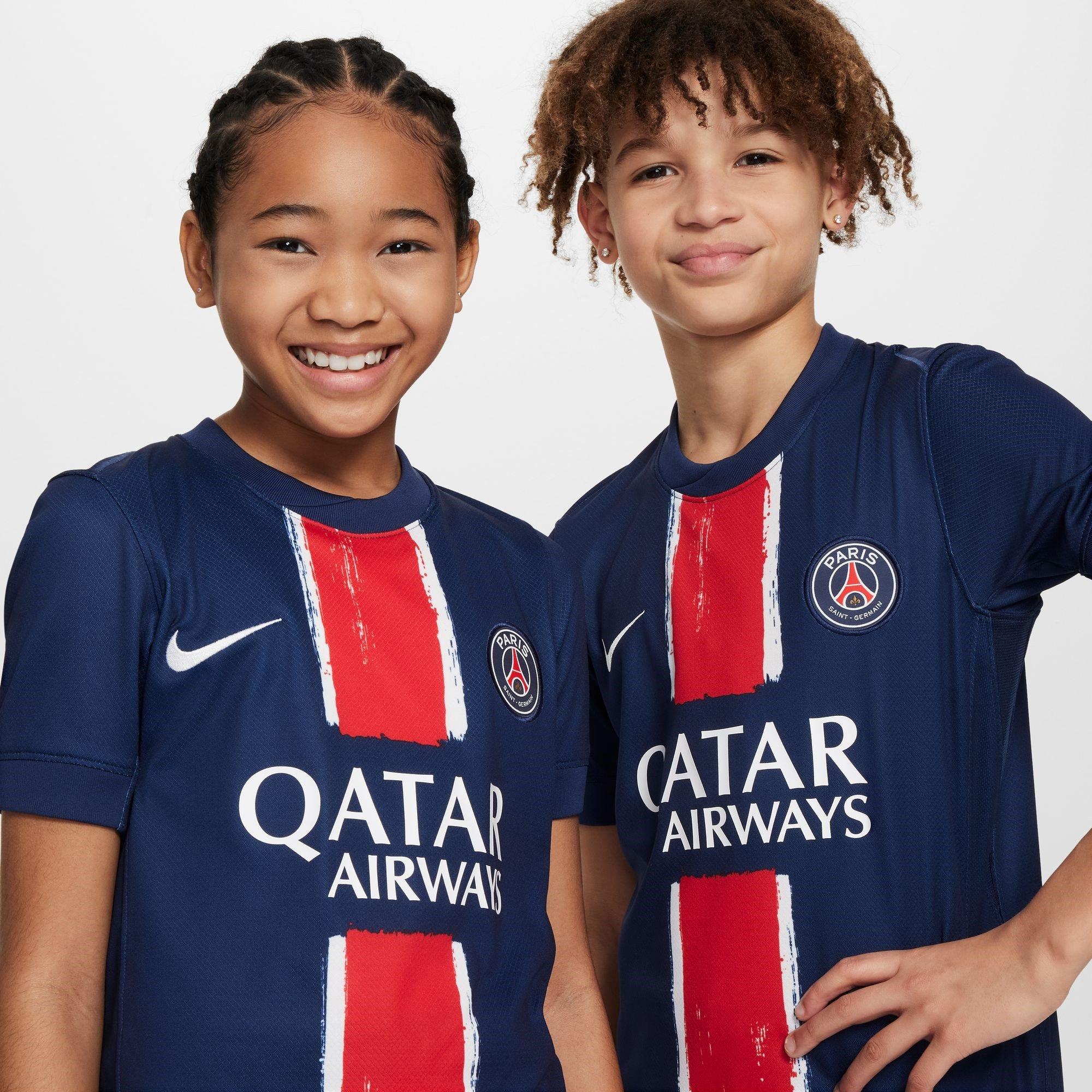 Blauw - Nike - Paris Saint-Germain Home Shirt 2024 2025 Juniors - 4