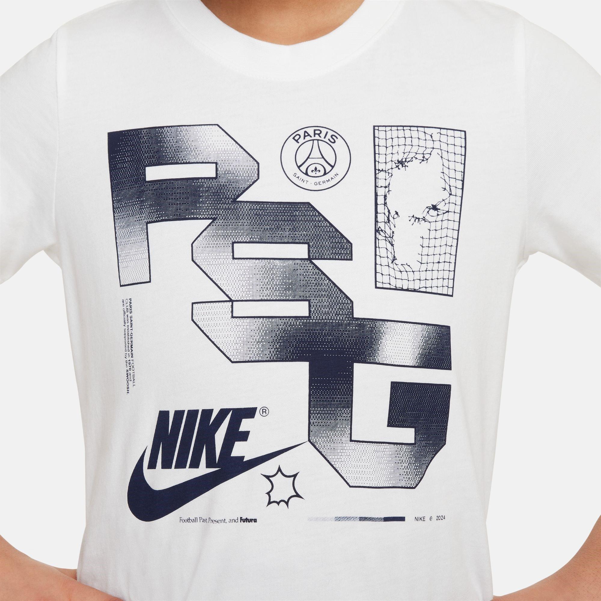 Weiß - Nike - Paris Saint-Germain T-Shirt 2024 2025 Juniors - 4