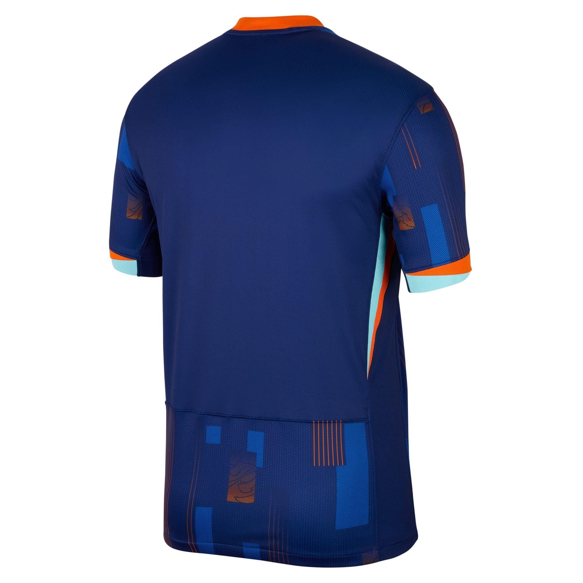 Blauw - Nike - Netherlands Away Shirt 2024 Adults - 2