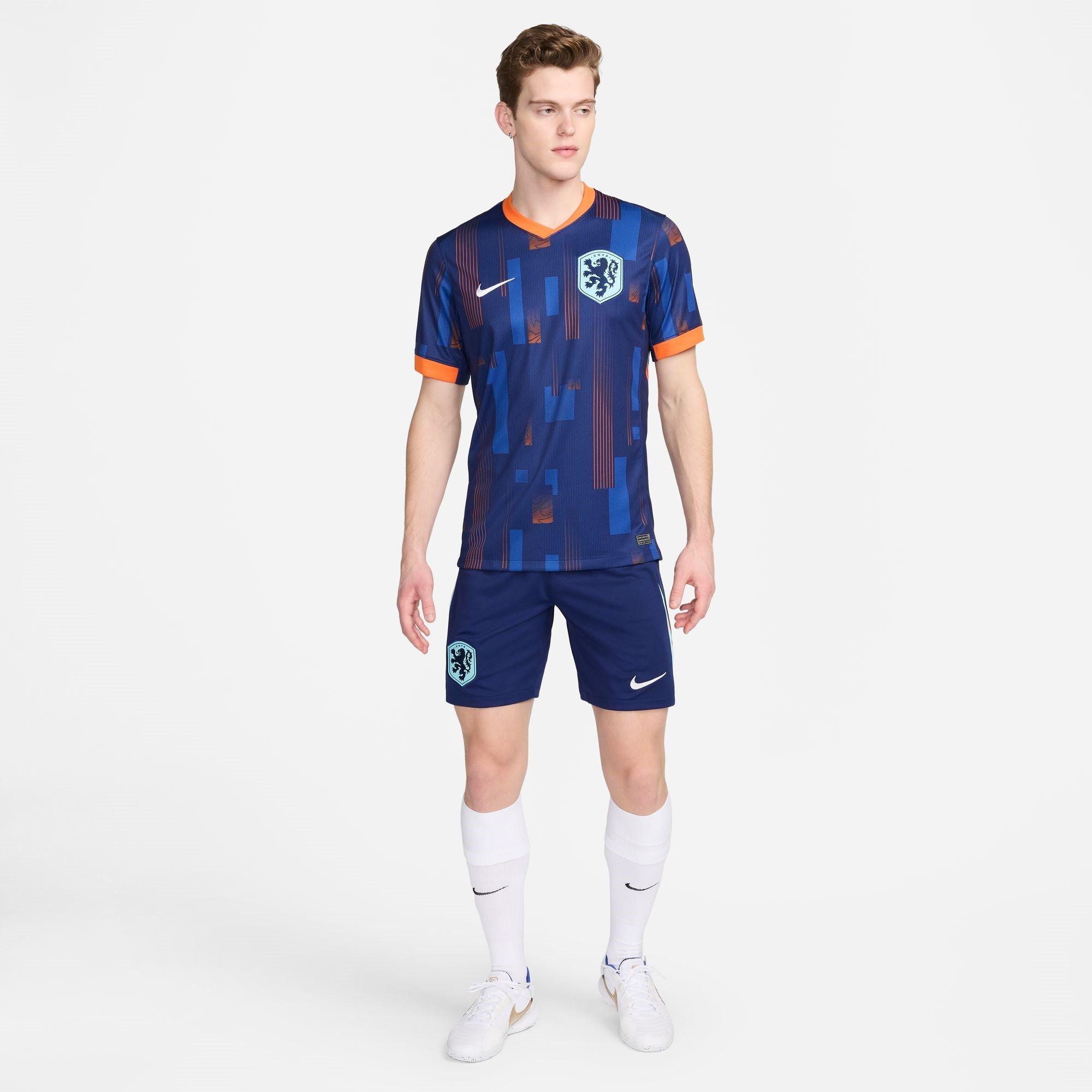 Blue - Nike - Netherlands Away Shorts 2024 Adults - 7