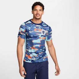 Nike classic-collar poplin shirt