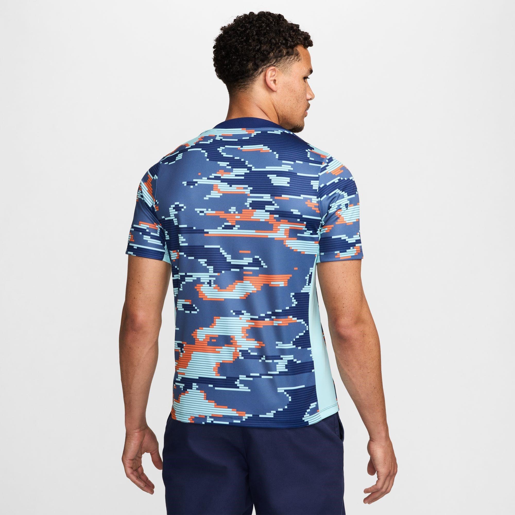 Blauw - Nike - Netherlands Academy Pro Pre Match Shirt 2024 Adults - 2