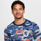 Bleu - Nike - Netherlands Academy Pro Pre Match shirt Plein 2024 Adults - 3