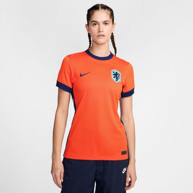 Orange - Nike - Gucci round-collar cotton shirt Multicor - 3