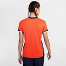 Orange - Nike - Gucci round-collar cotton shirt Multicor - 4