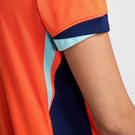 Orange - Nike - Gucci round-collar cotton shirt Multicor - 8