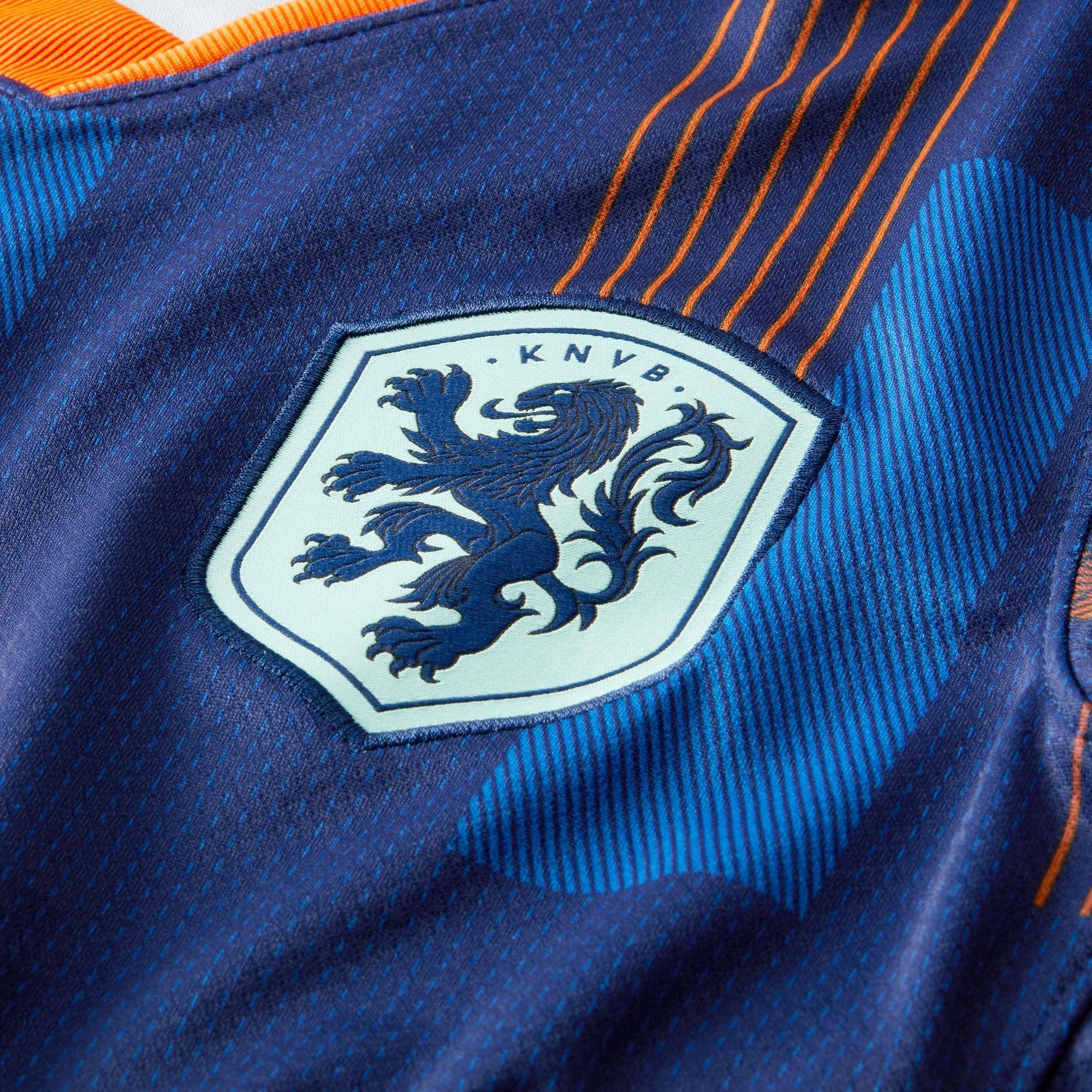 Blauw - Nike - Netherlands Away Shirt 2024 Juniors - 11