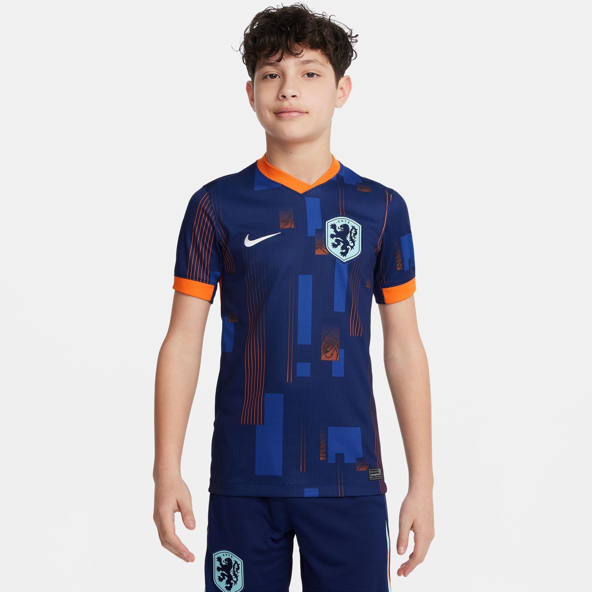 Blauw - Nike - Netherlands Away Shirt 2024 Juniors - 3