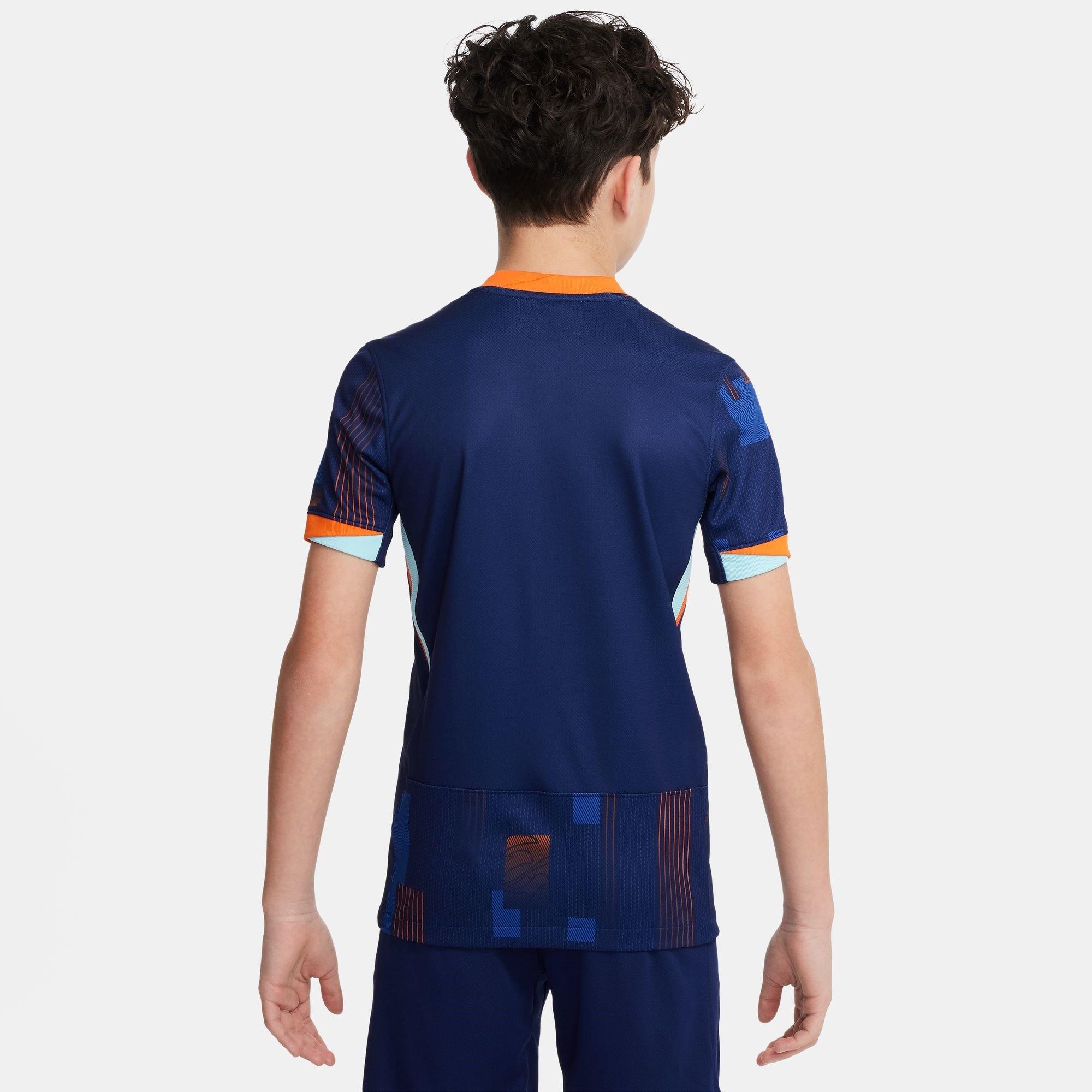 Blauw - Nike - Netherlands Away Shirt 2024 Juniors - 4