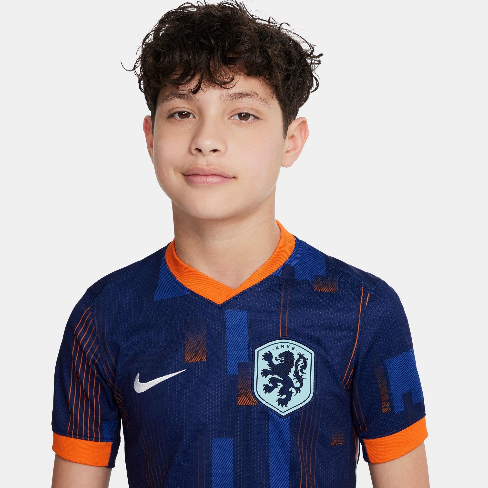 Blauw - Nike - Netherlands Away Shirt 2024 Juniors - 5