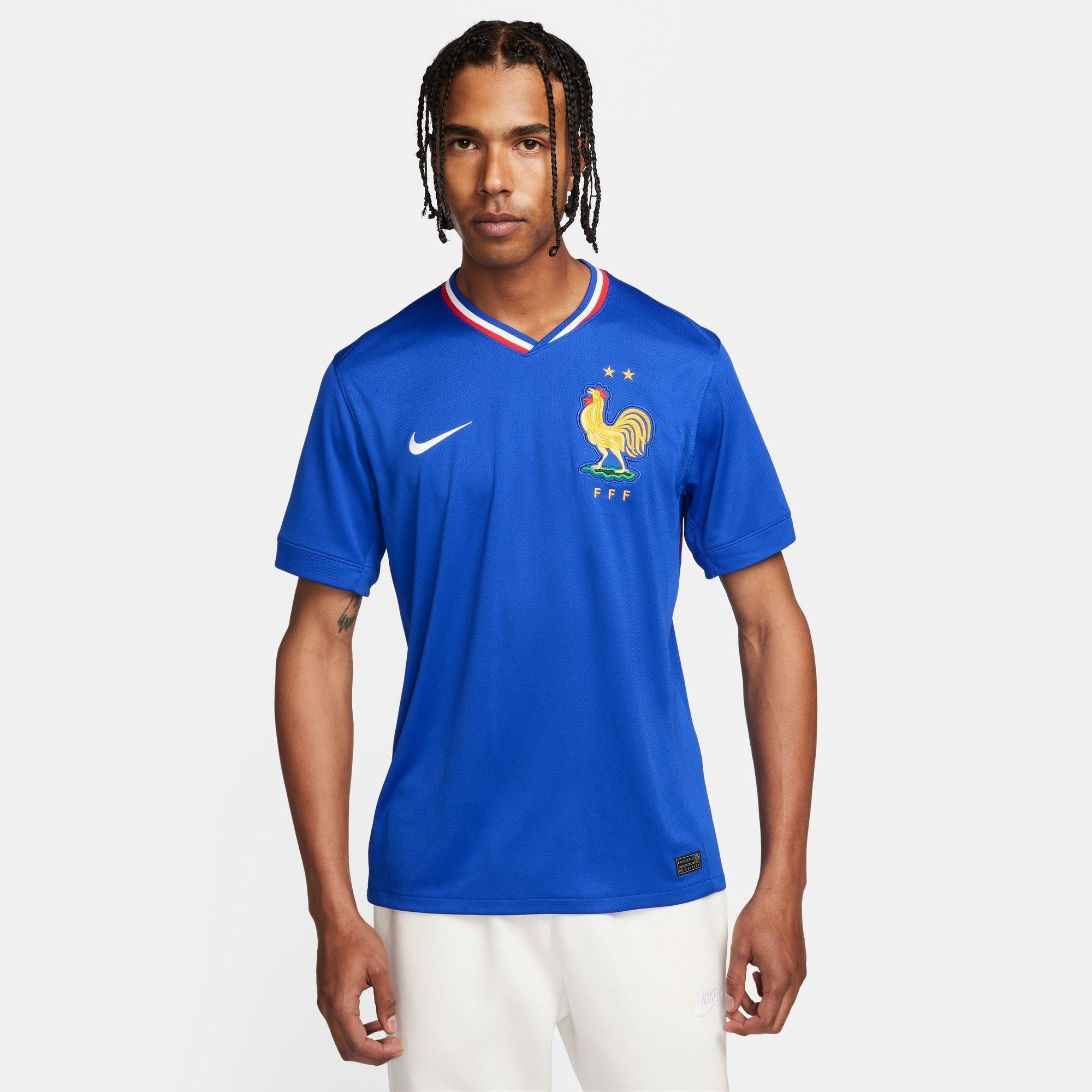 Azul - Nike - France Home Shirt 2024 Adults - 3