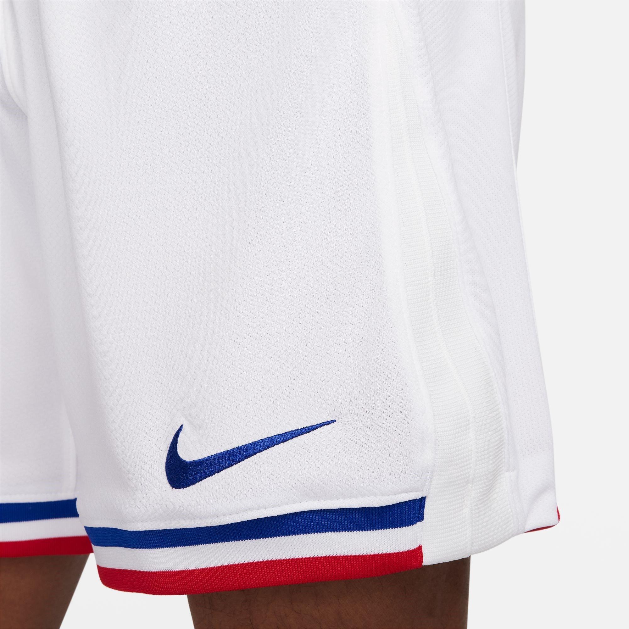 White - Nike - France Home Shorts 2024 Adults - 2
