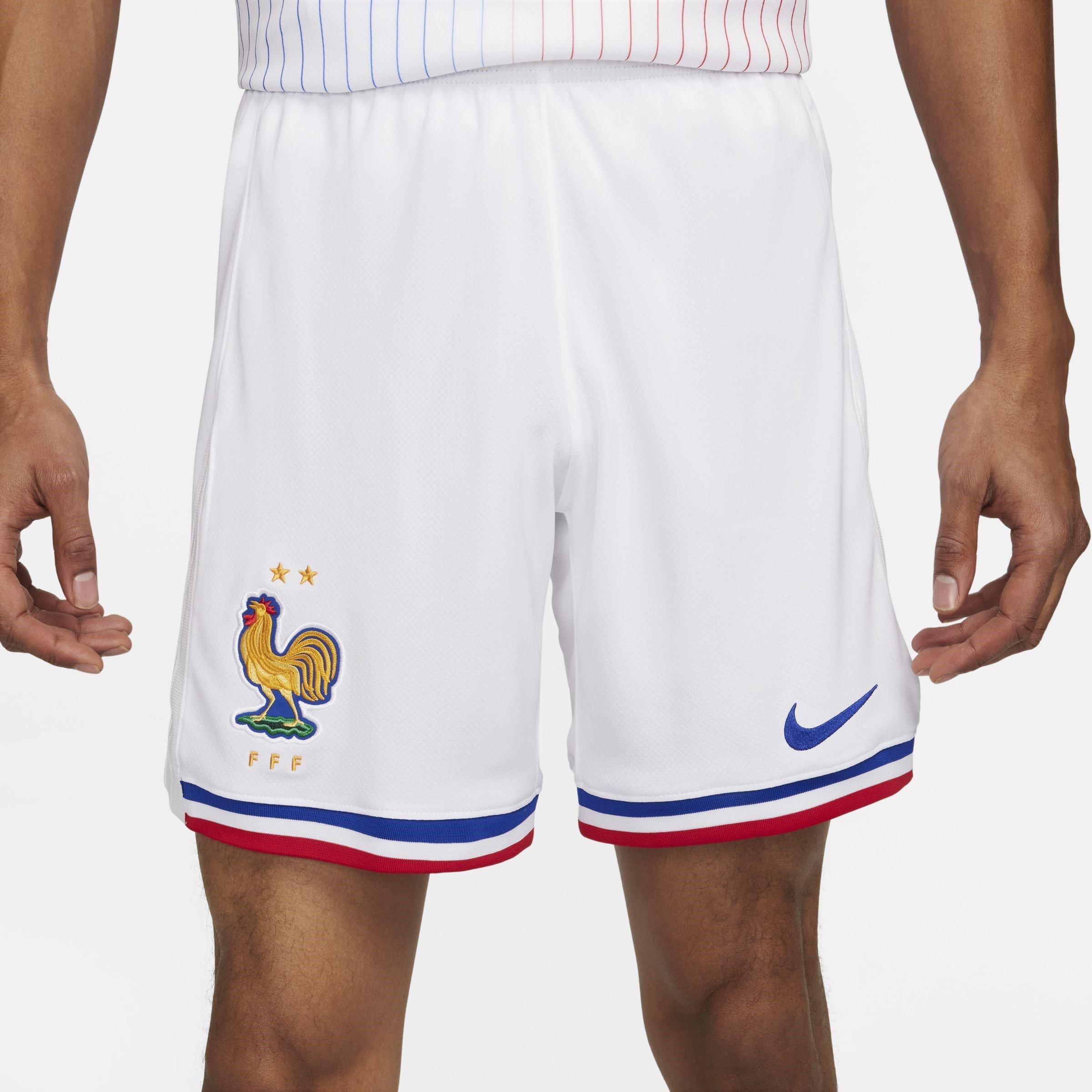 White - Nike - France Home Shorts 2024 Adults - 3