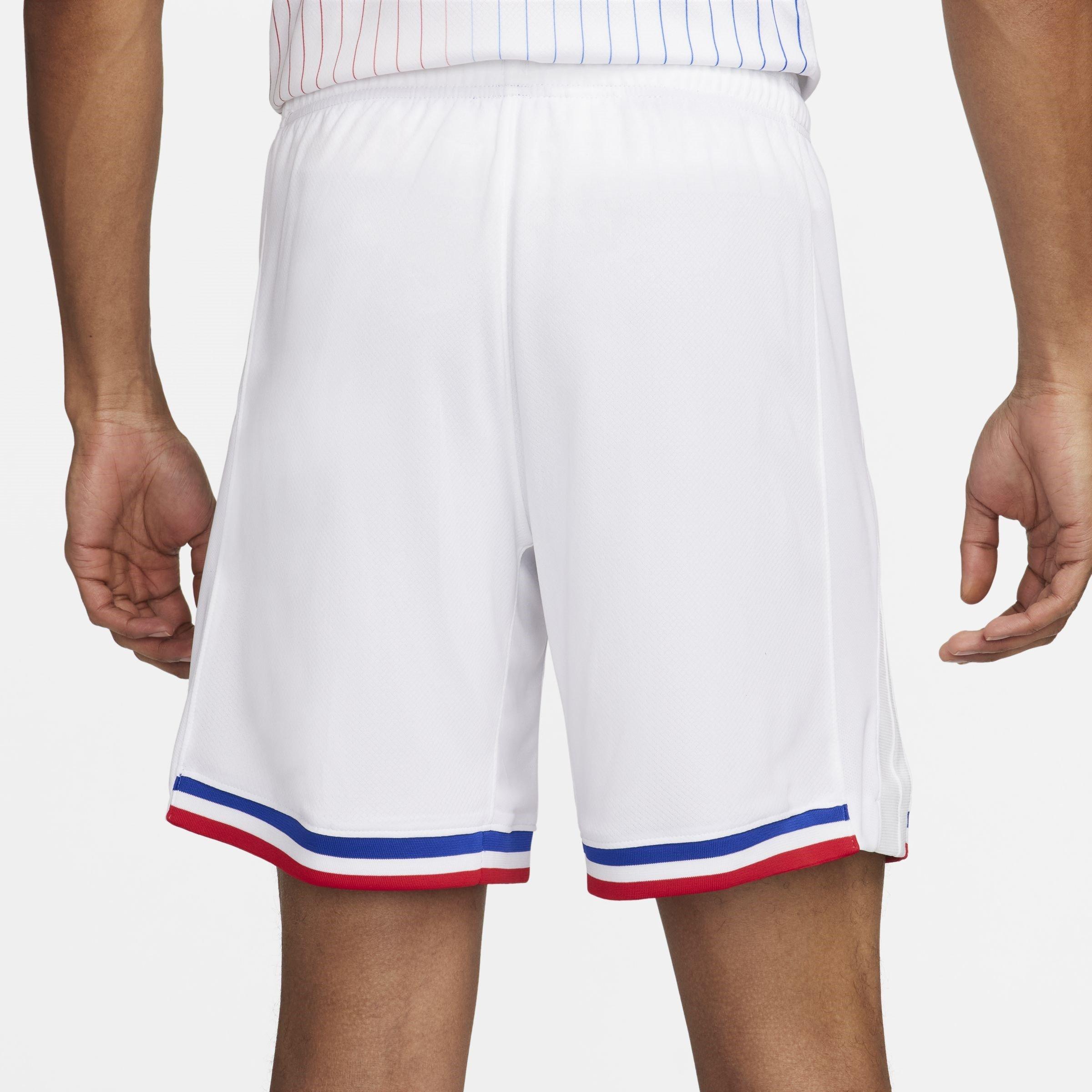 White - Nike - France Home Shorts 2024 Adults - 4