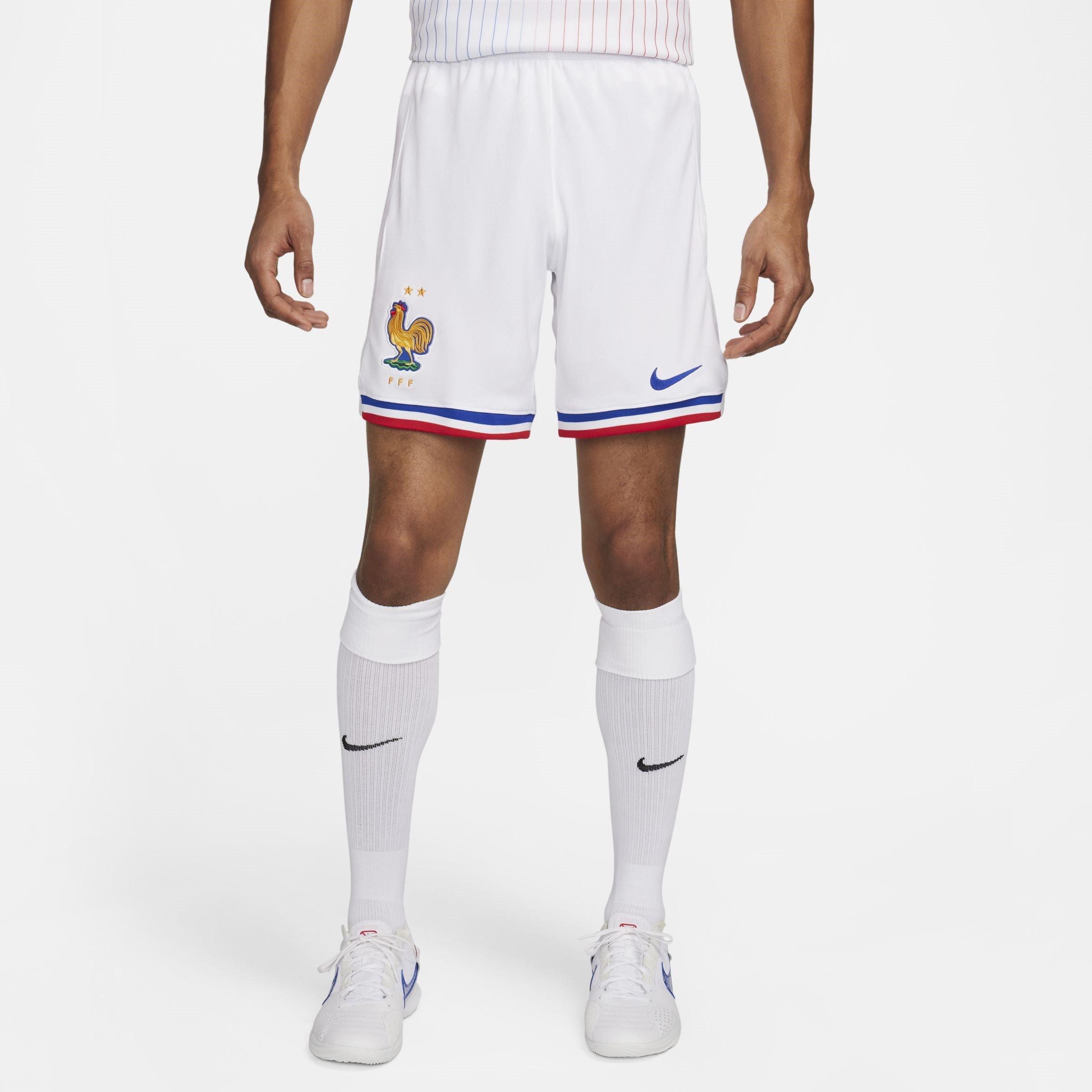 White - Nike - France Home Shorts 2024 Adults - 7