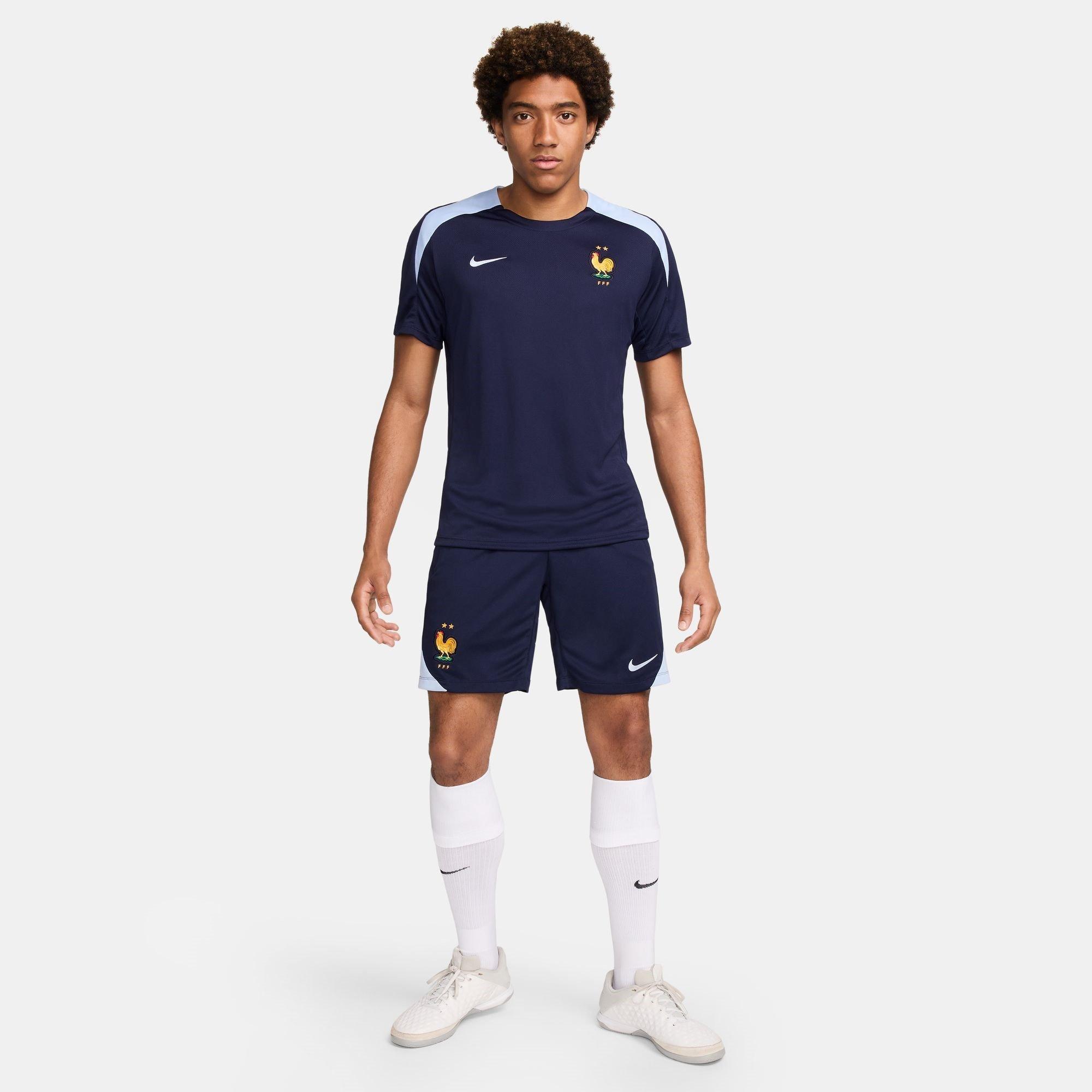 Blauw - Nike - France Strike Short Sleeve Top 2024 Adults - 6
