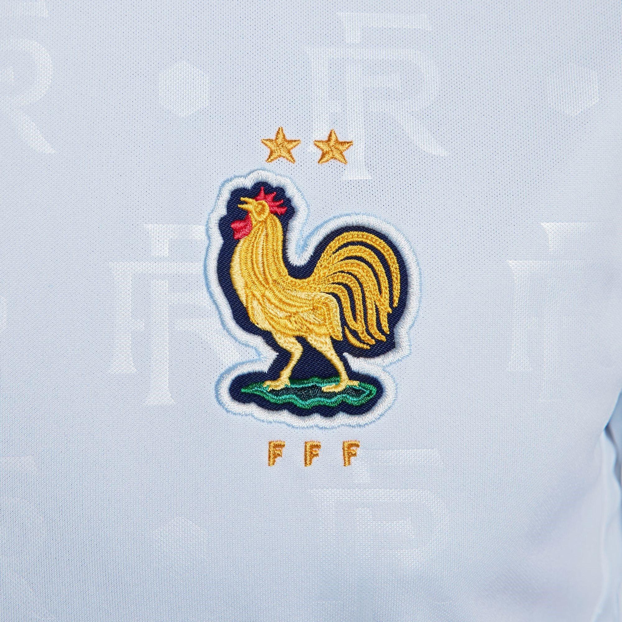 Blau - Nike - France Academy Pro Away Pre Match Shirt 2024 Adults - 5