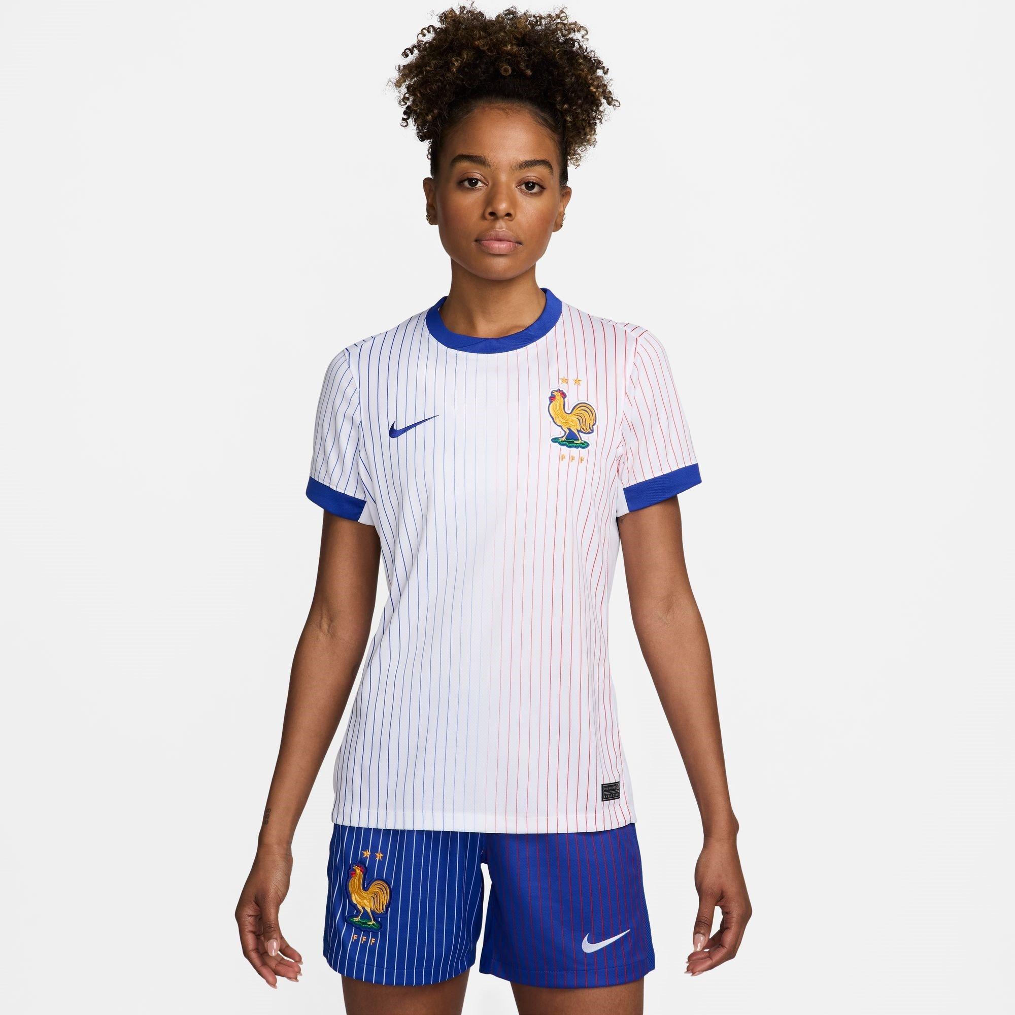 Wit - Nike - France Away Shirt 2024 Womens - 3