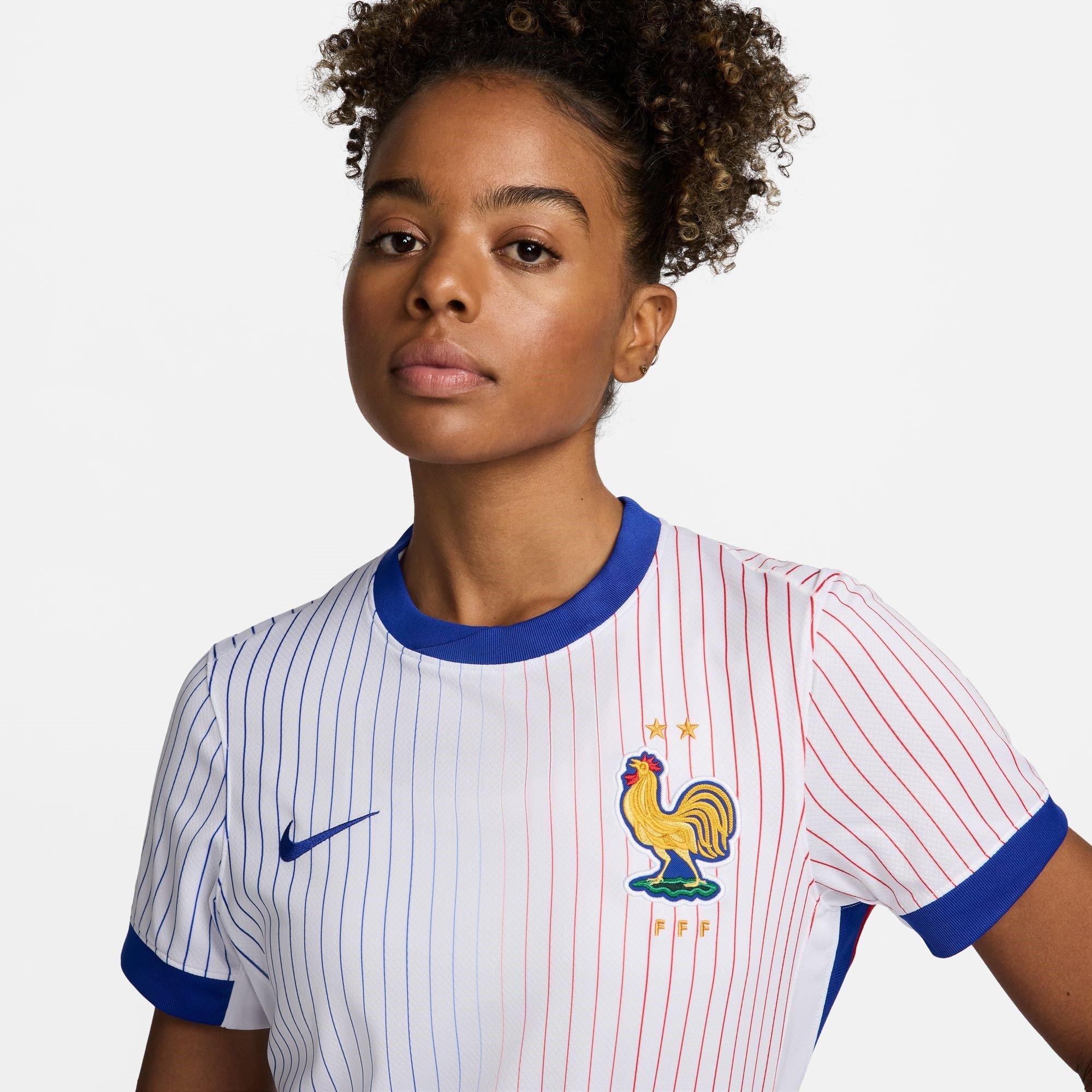 Wit - Nike - France Away Shirt 2024 Womens - 5