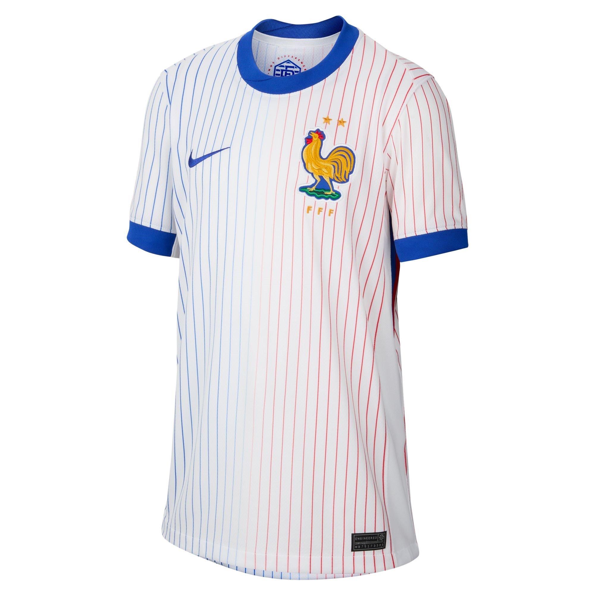 Bianco - Nike - France Away Shirt 2024 Juniors - 1