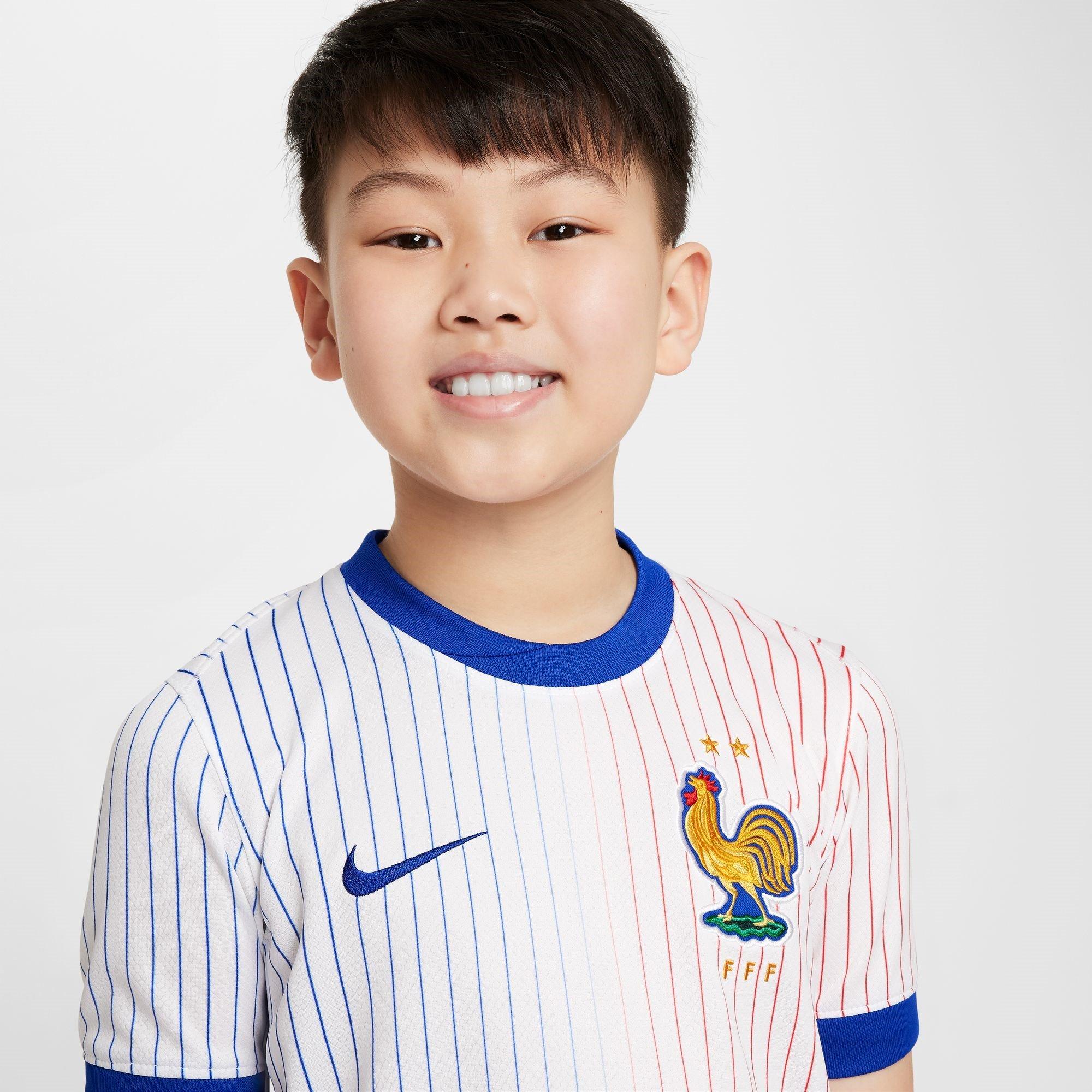 Bianco - Nike - France Away Shirt 2024 Juniors - 5