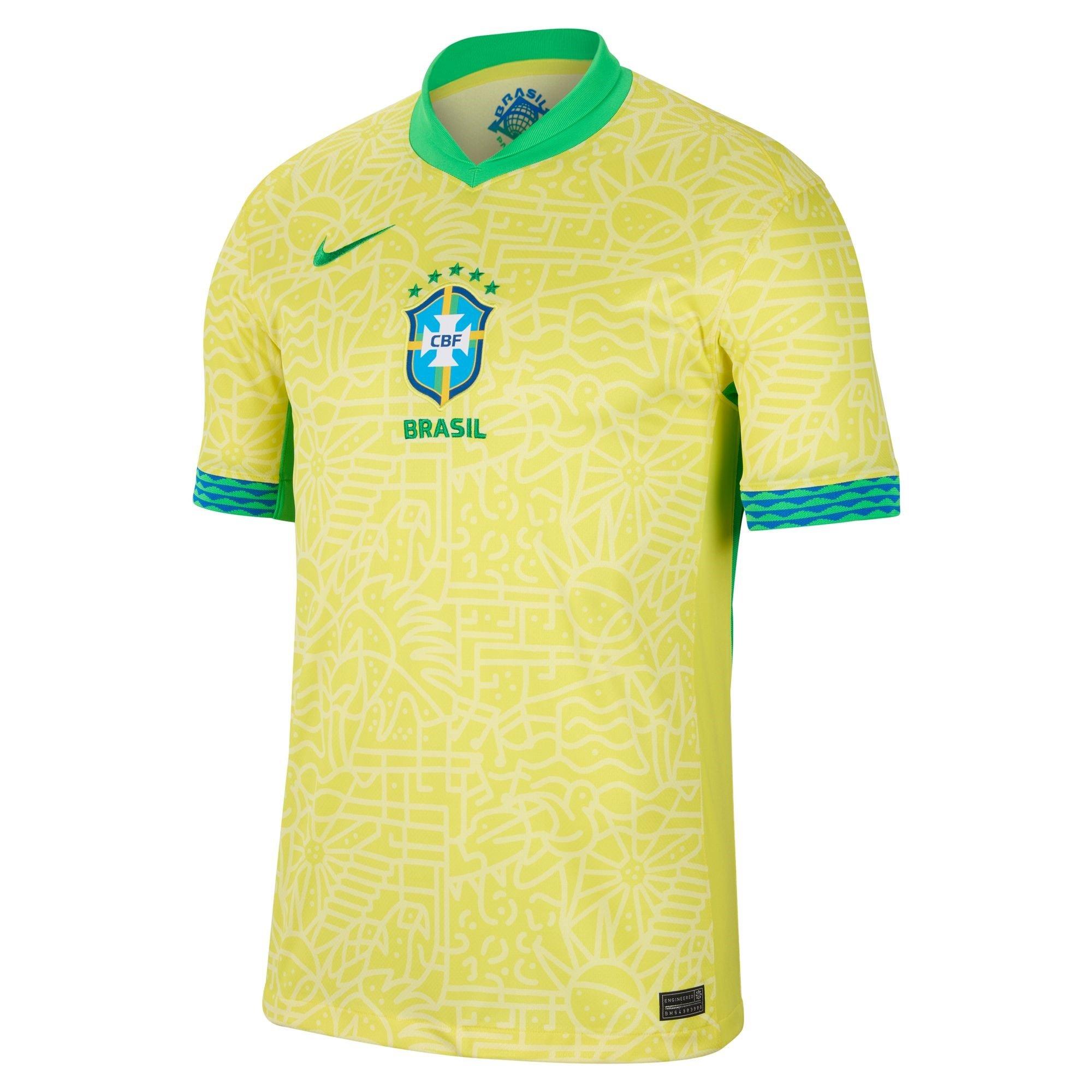 Nike Brazil Home Shirt 2024 Adults International Replica Shirts Sports Direct MY