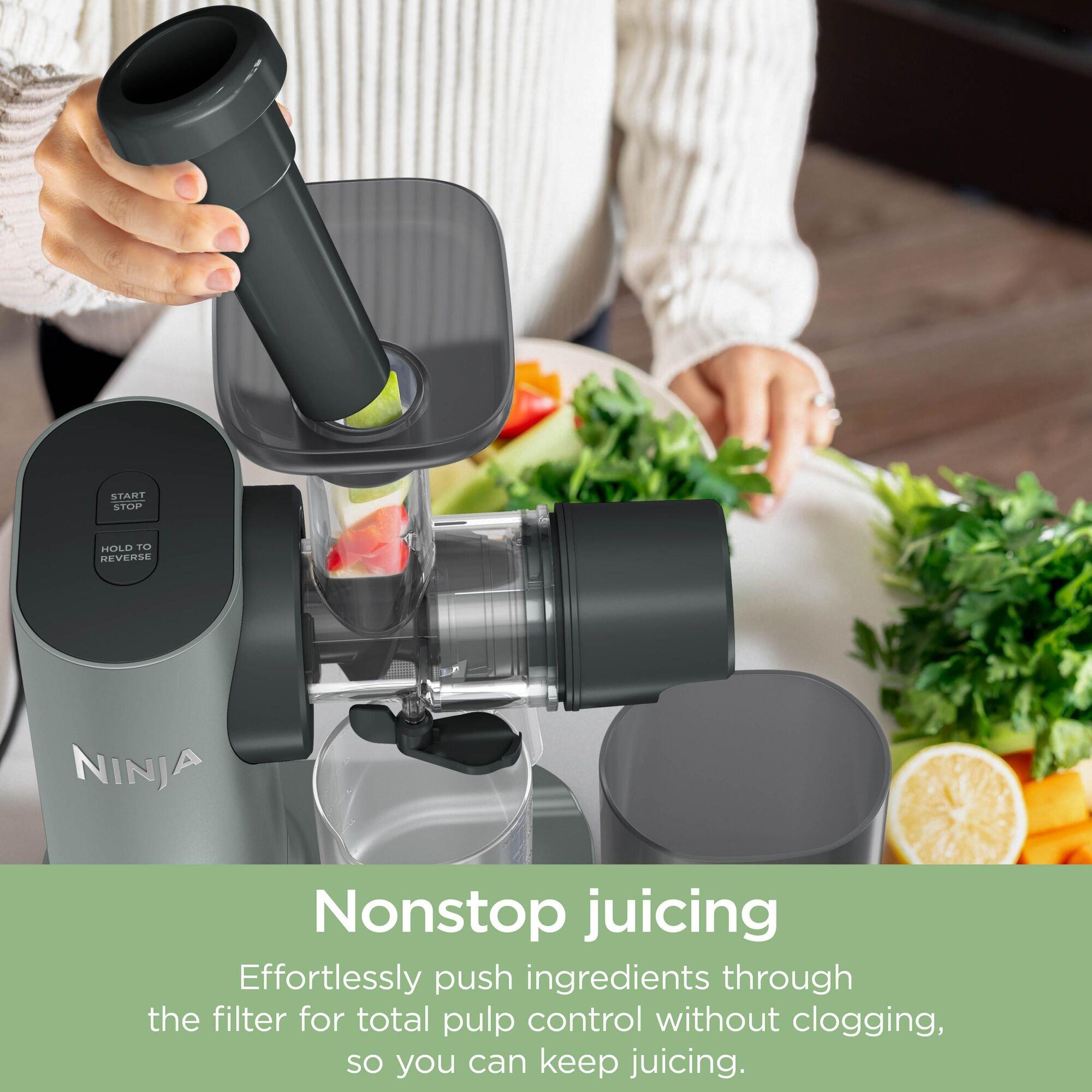 Black - Ninja - 3-in-1 Cold Press Juicer JC152UK Black - 15