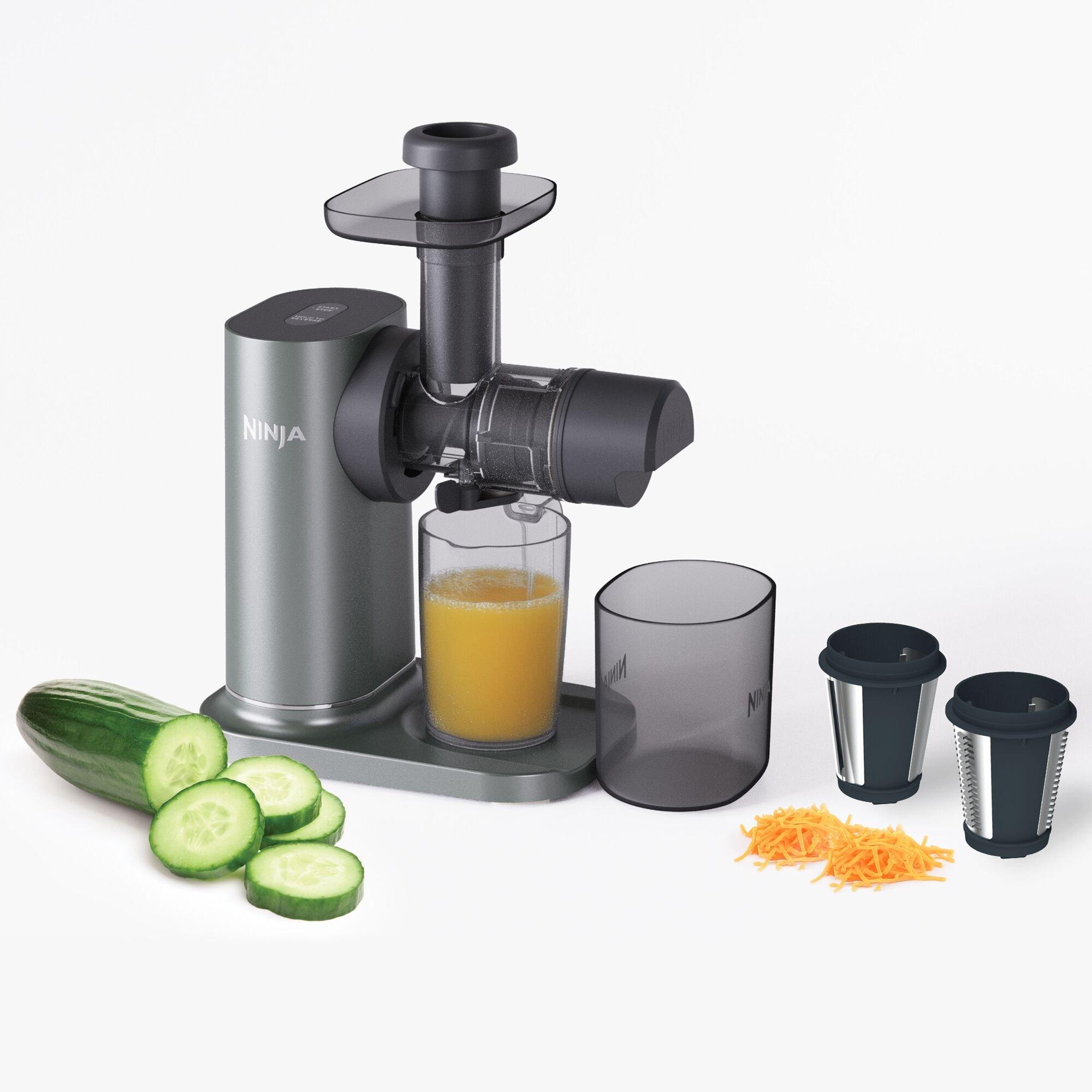 Black - Ninja - 3-in-1 Cold Press Juicer JC152UK Black - 4