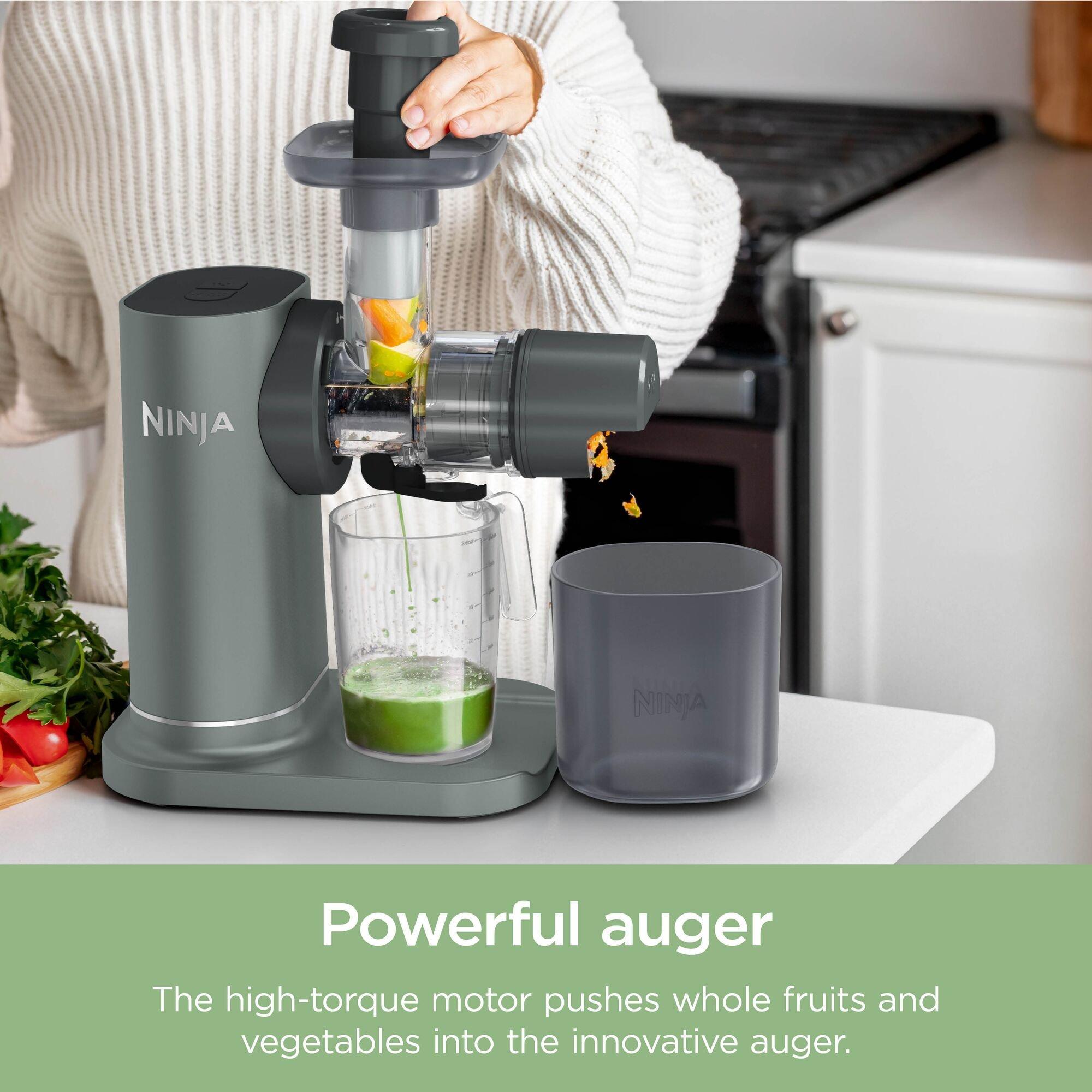 Black - Ninja - 3-in-1 Cold Press Juicer JC152UK Black - 7